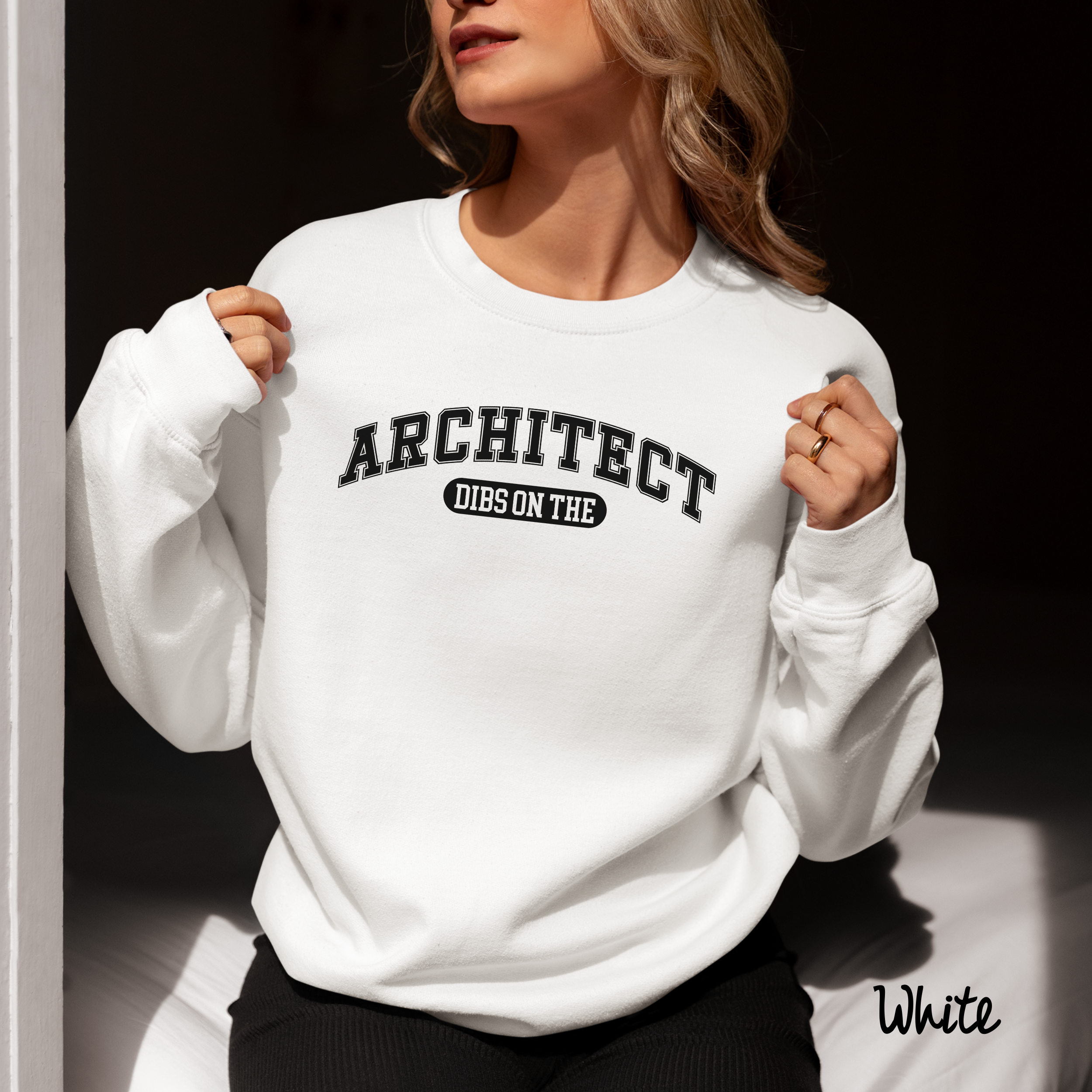 Dibs On The Architect Sweater, Architect Tshirt, Architect Student Sweater, Profession Sweater, Gift for Architect, Architecture Sweatshirt