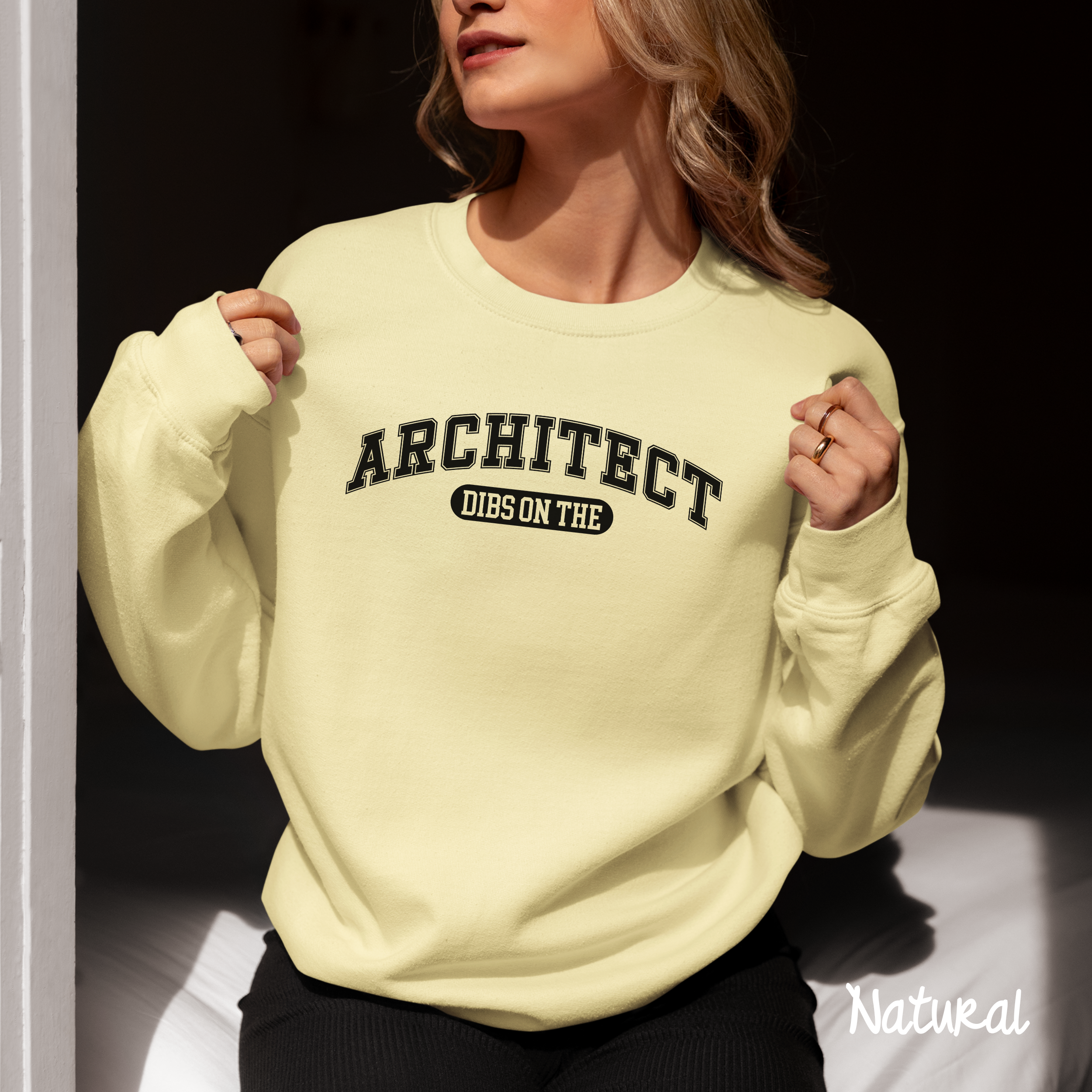 Dibs On The Architect Sweater, Architect Tshirt, Architect Student Sweater, Profession Sweater, Gift for Architect, Architecture Sweatshirt