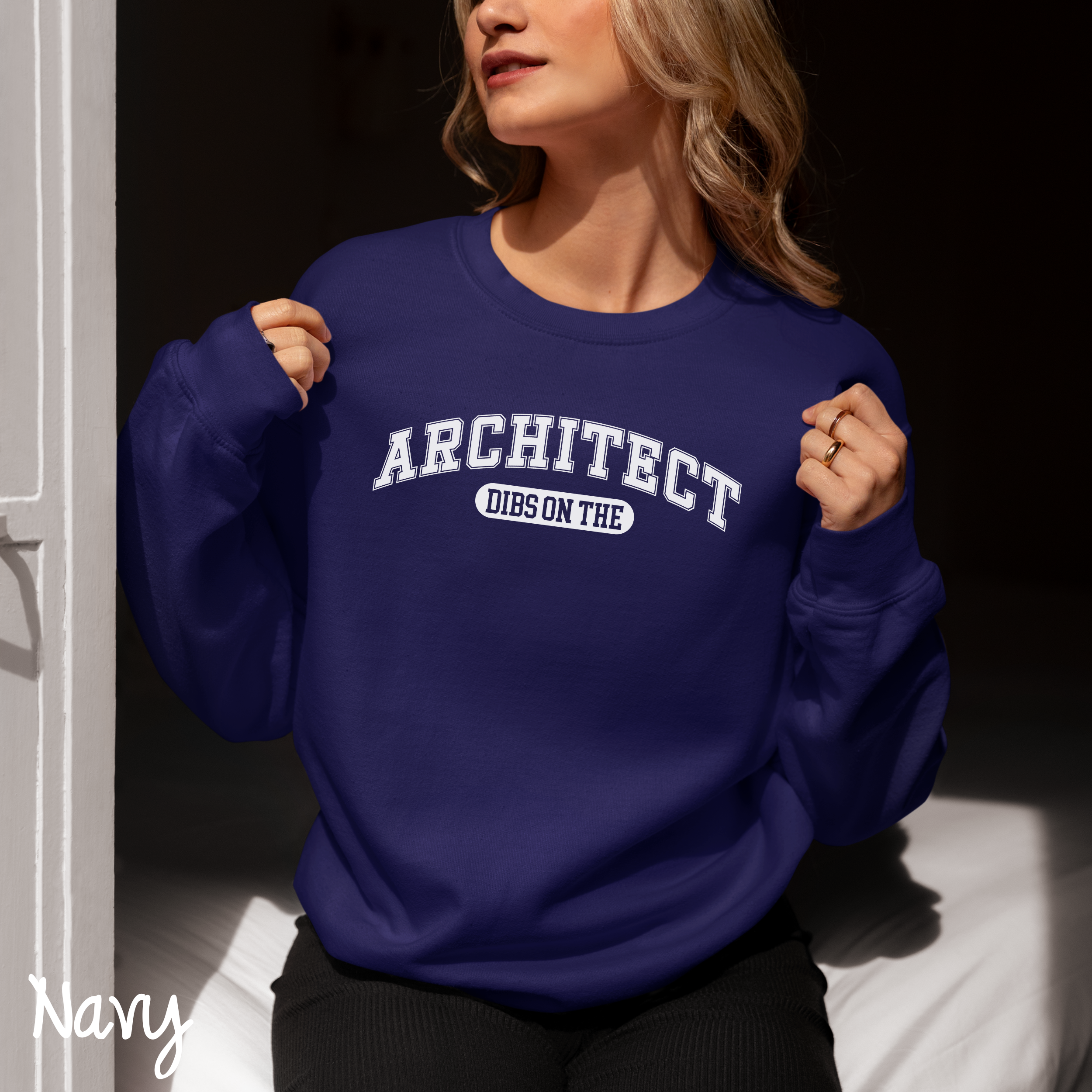 Dibs On The Architect Sweater, Architect Tshirt, Architect Student Sweater, Profession Sweater, Gift for Architect, Architecture Sweatshirt
