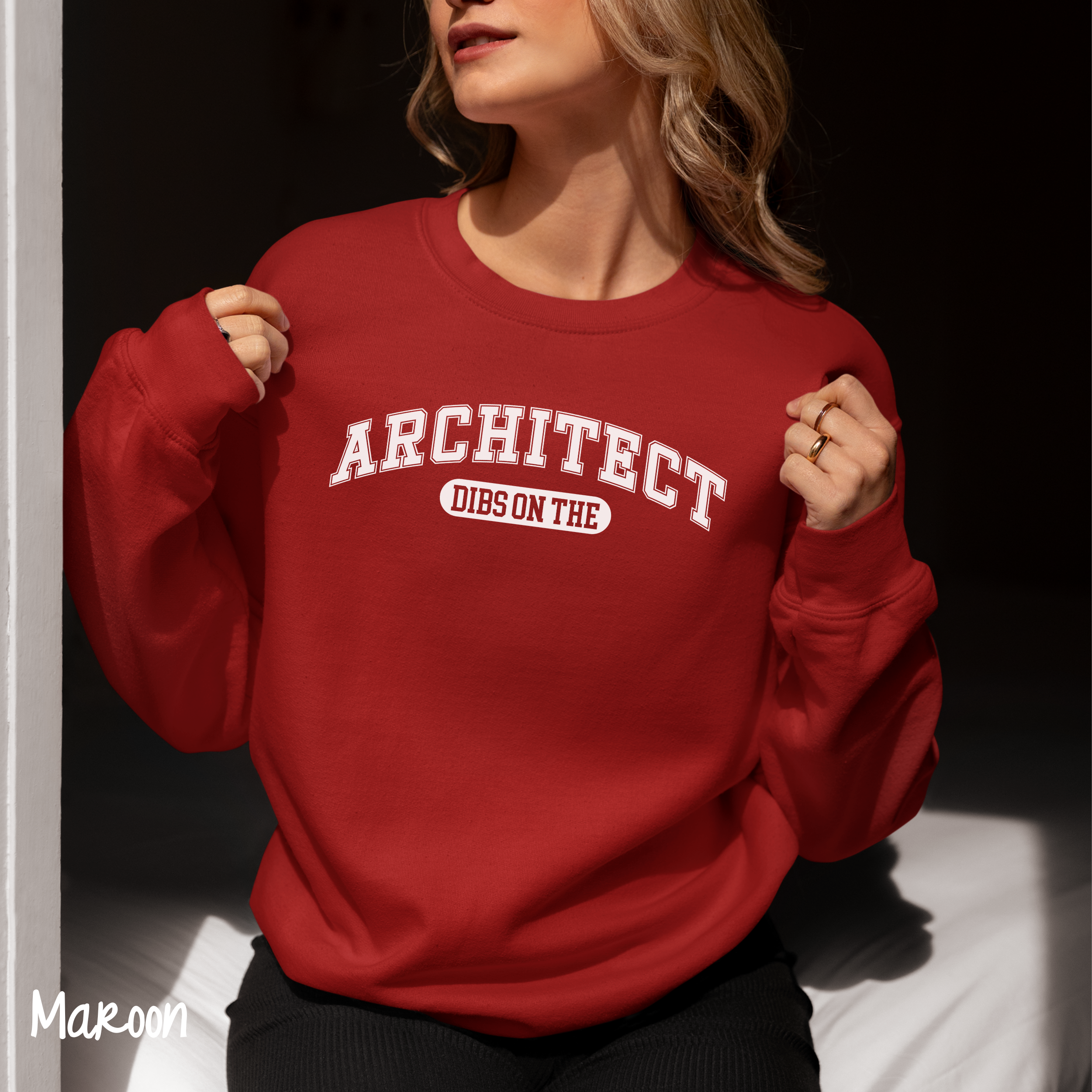 Dibs On The Architect Sweater, Architect Tshirt, Architect Student Sweater, Profession Sweater, Gift for Architect, Architecture Sweatshirt