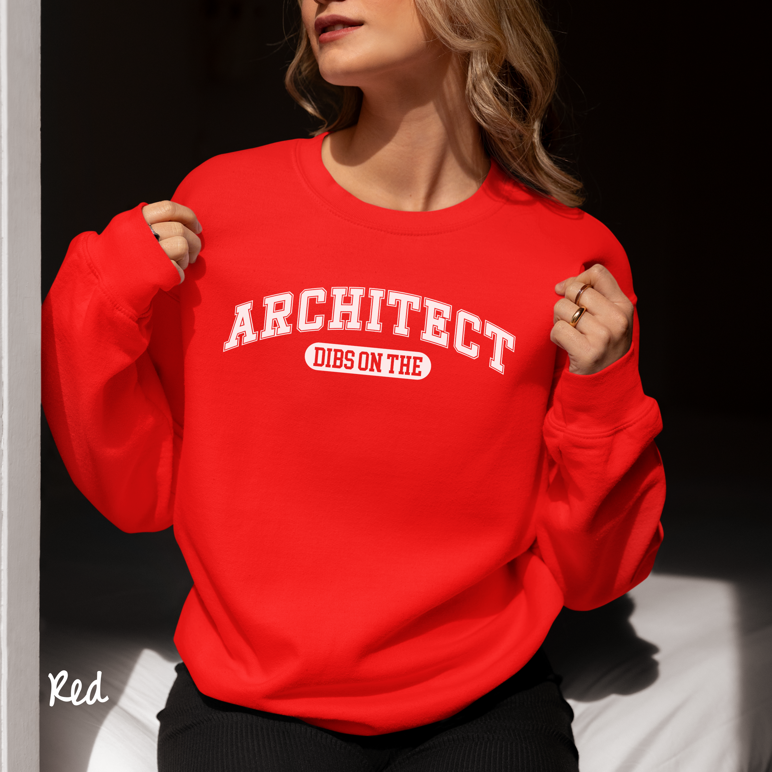 Dibs On The Architect Sweater, Architect Tshirt, Architect Student Sweater, Profession Sweater, Gift for Architect, Architecture Sweatshirt