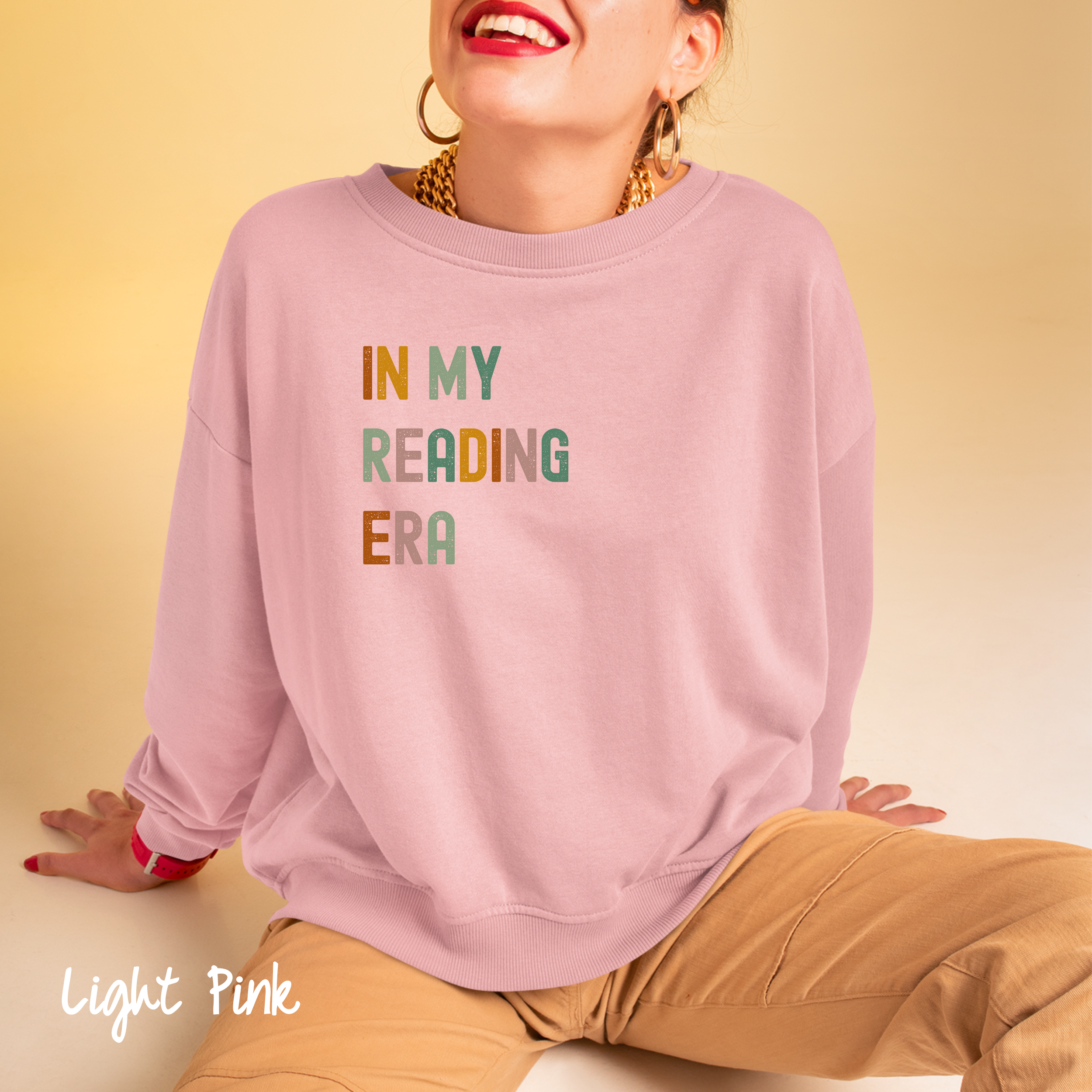 In My Reading Era Sweatshirt, Bookish Sweater Gift, Book Lover Sweater, Gift For Librarian, Gift For Reader, Book Club Sweater, Bookish, Reading Sweatshirt