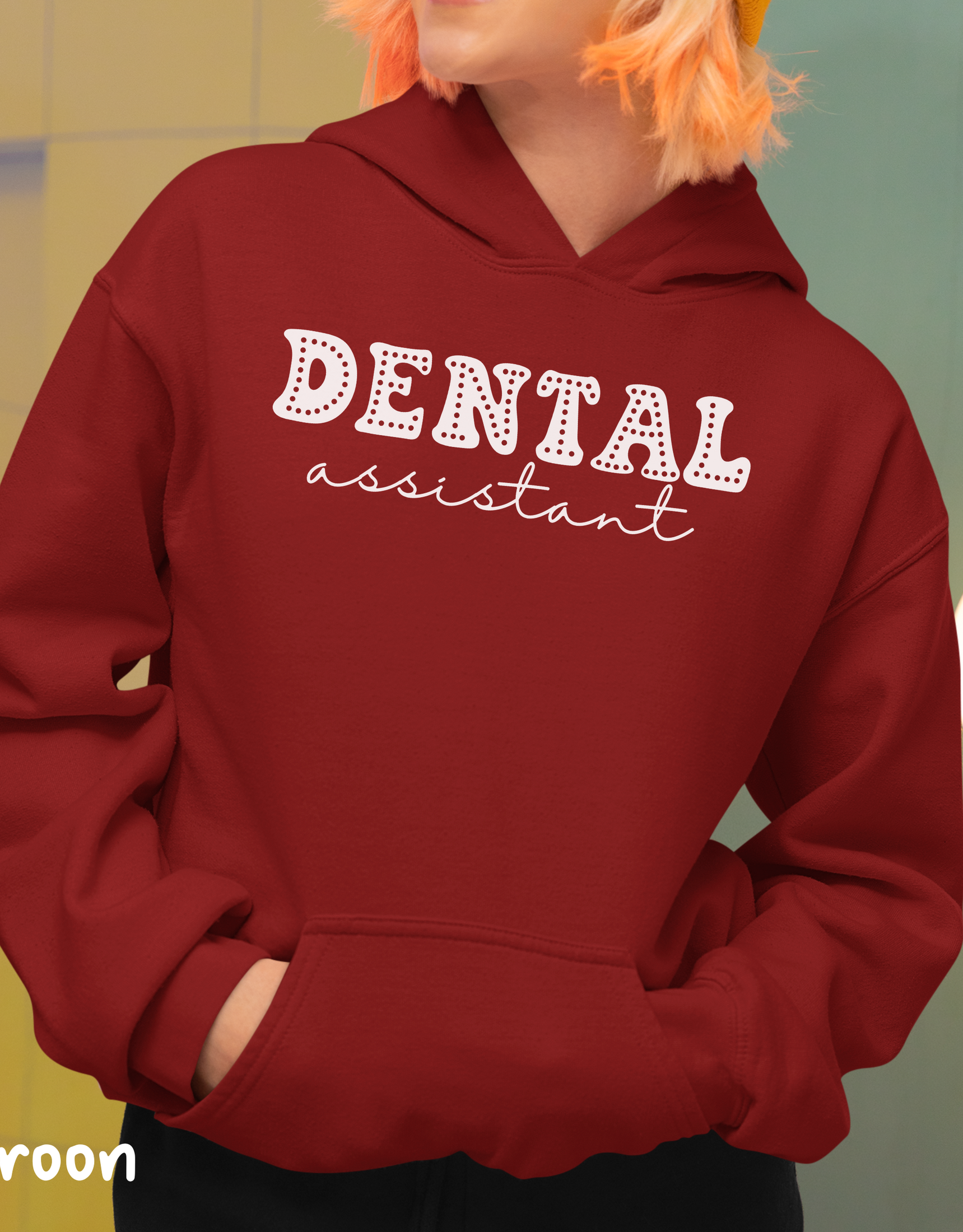 Dental Assistant Hoodie Gift For Assistant Dental Gifts Tooth Gift, Teeth Hoodie, Dental Assisting Hoodie, RDA Hoodie