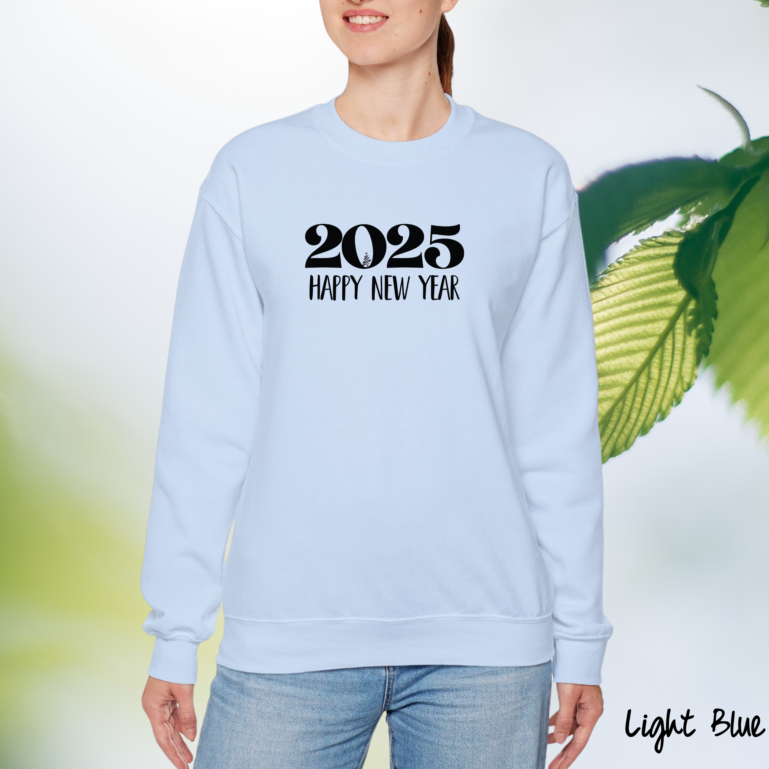 Happy New Year Sweatshirt, Happy New Year 2025, Girls New Year Trip Sweater, 2025 Holiday Sweatshirt