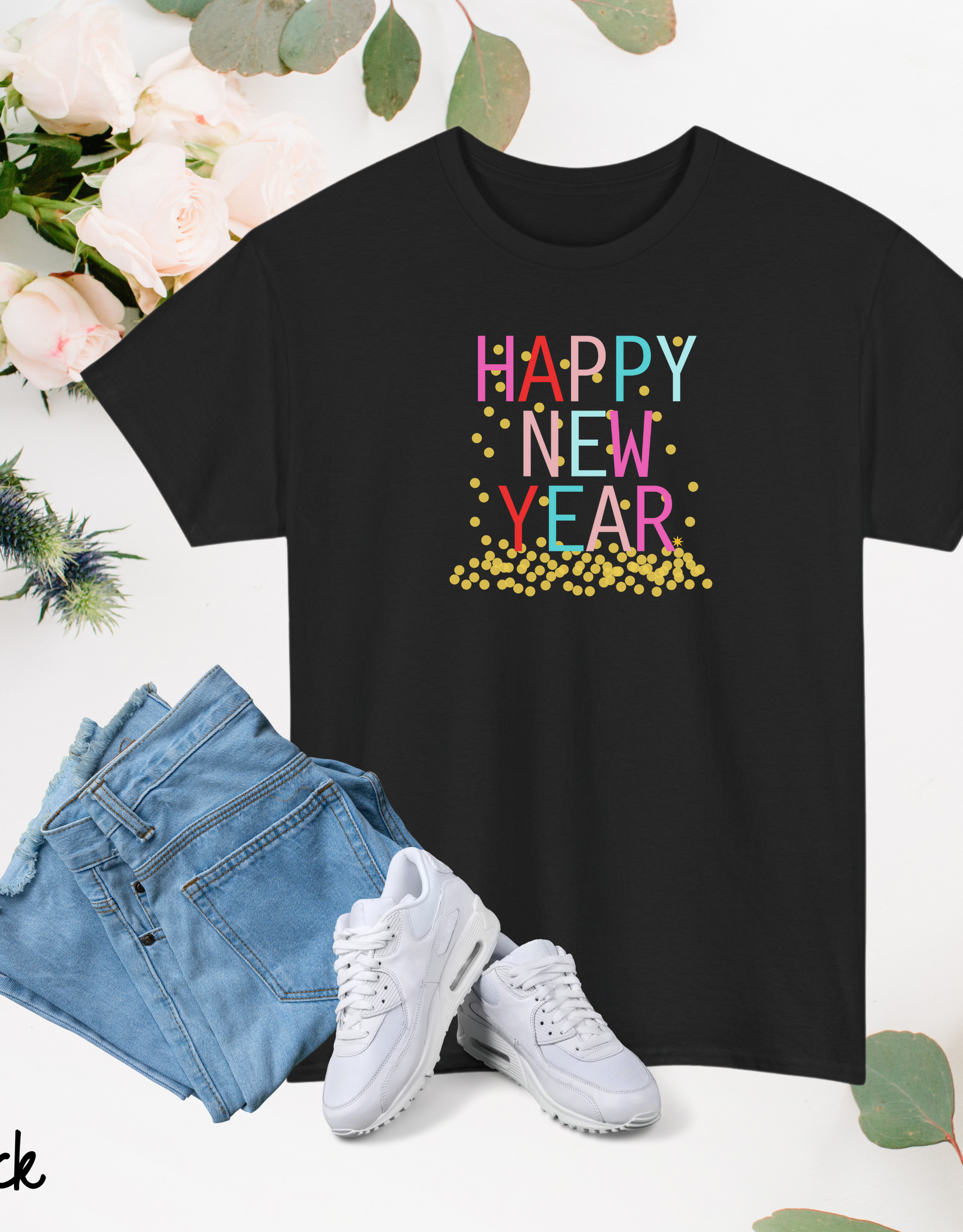 Colorful New Year Shirts, Cozy Season Tees Of New Year, Happy New Year Tshirts