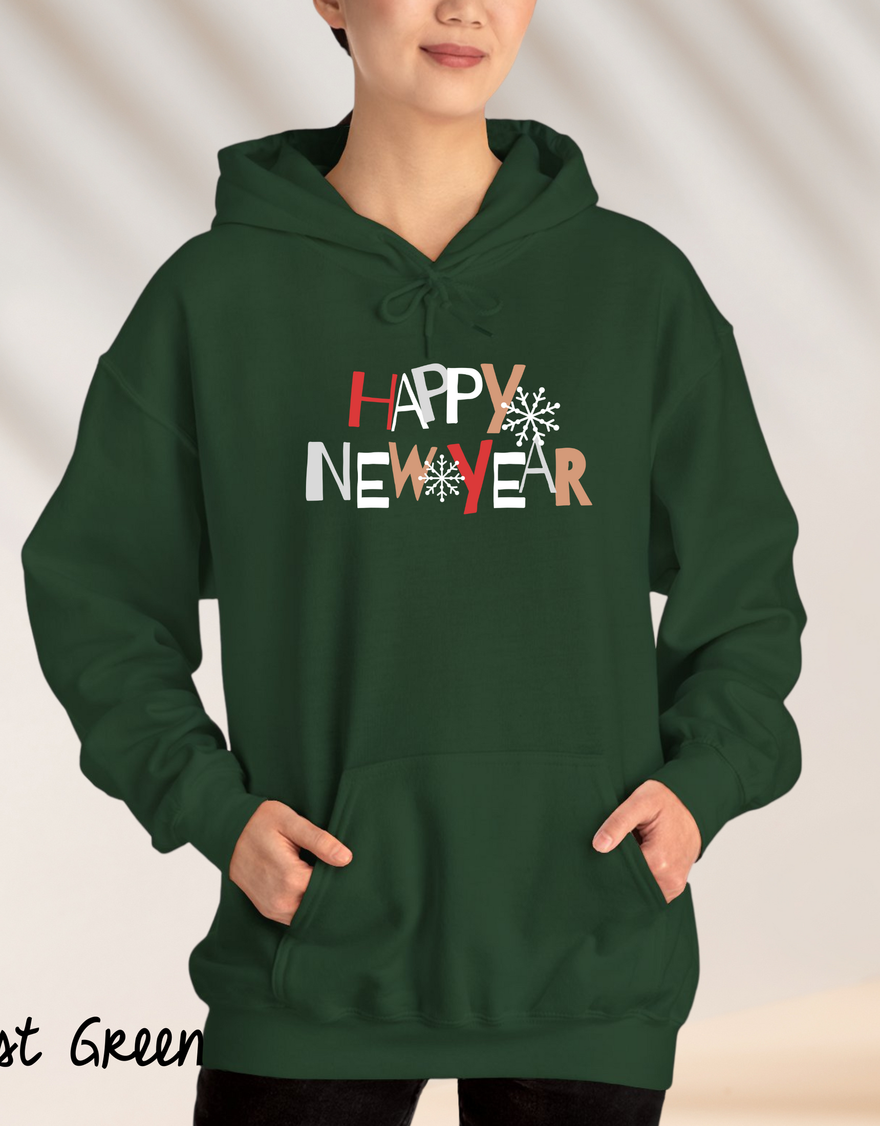 Happy New Year Hoodie, Cozy Season Hoodies, New ear Eve, Family Matching Hoodies, New Year Party