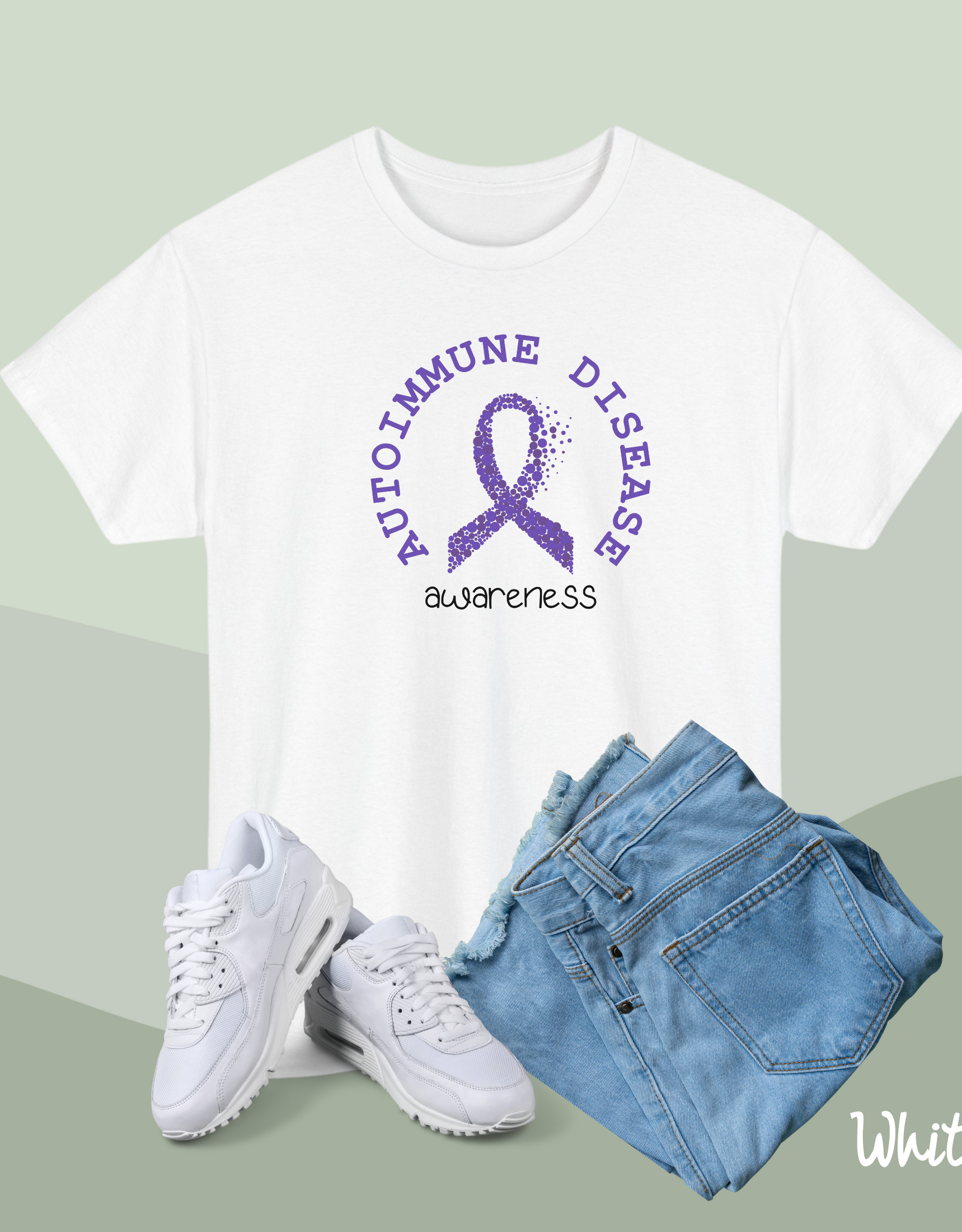 Autoimmune Awareness Shirt, Chronic Illness Shirt, Survivor Shirt Purple Rainbow Tee, Invisible Illness Shirt