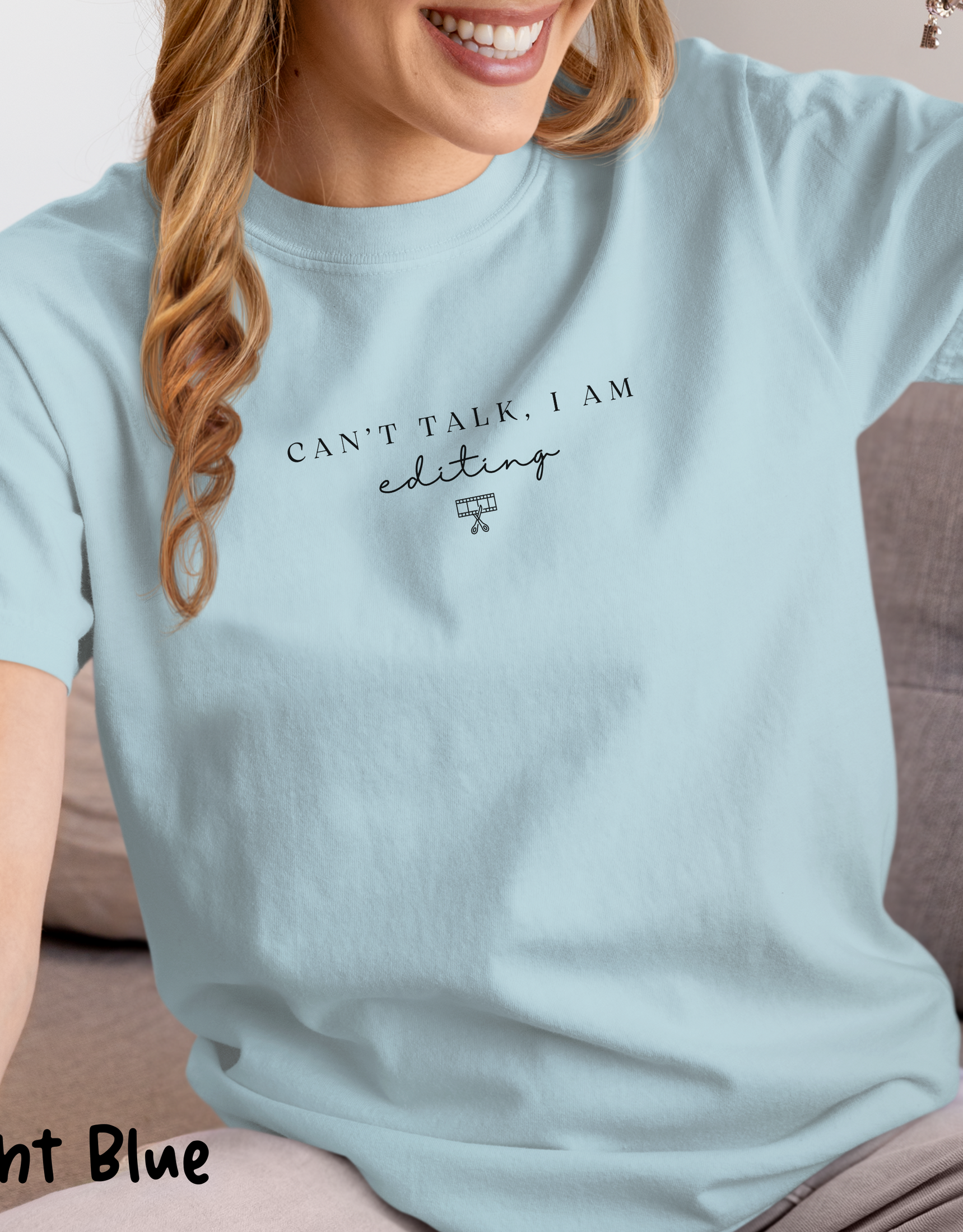 Photographer Editing Shirt, Can't Talk I'm Editing Shirt, Cute Editing Shirt, Videographer, Photographer Gift, Photo Editor Gift