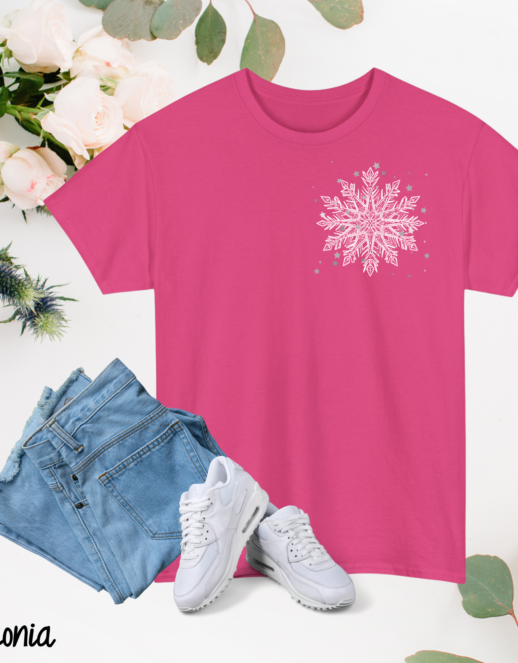 Women’s Christmas Snowflake T-Shirt for this Season