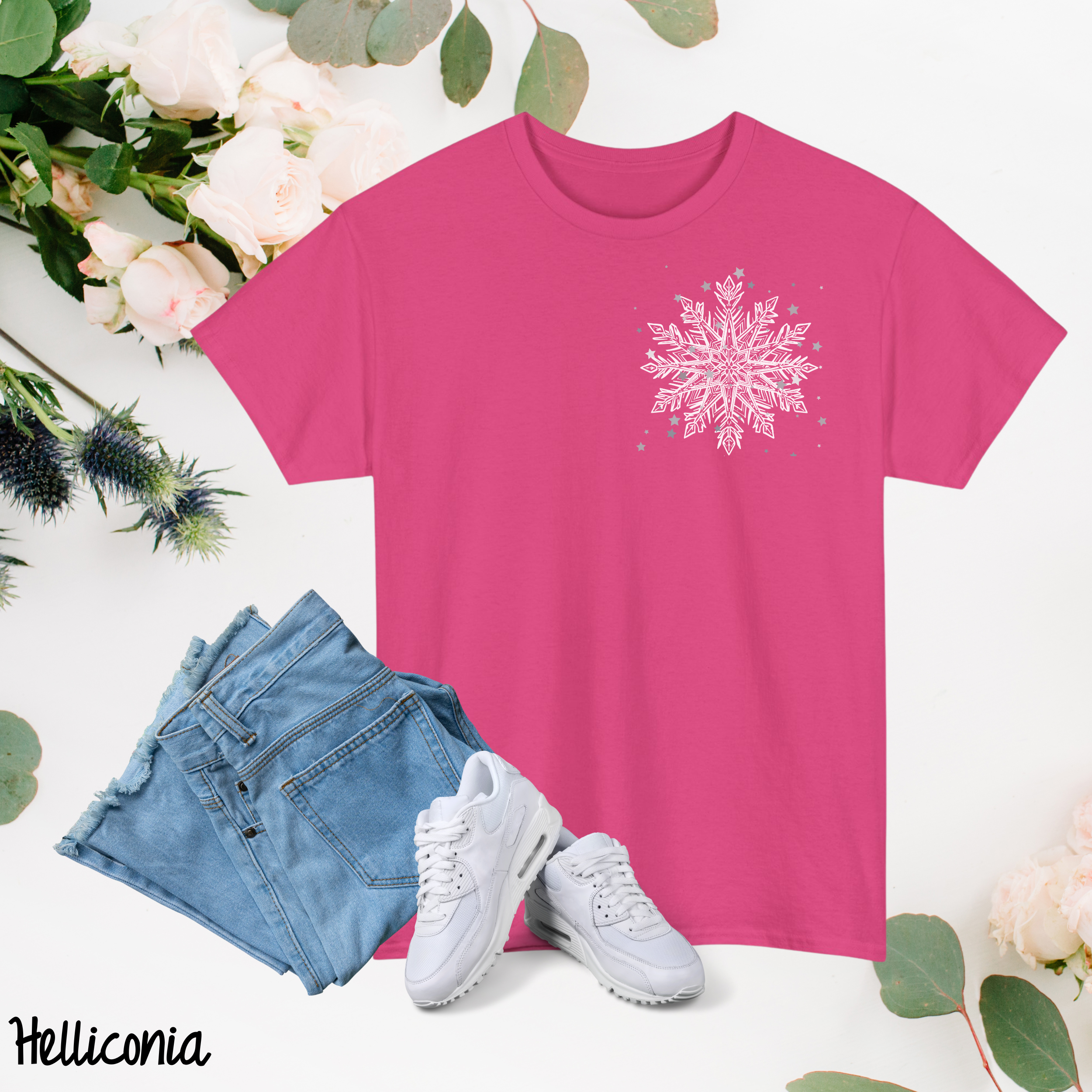 Women’s Christmas Snowflake T-Shirt for this Season