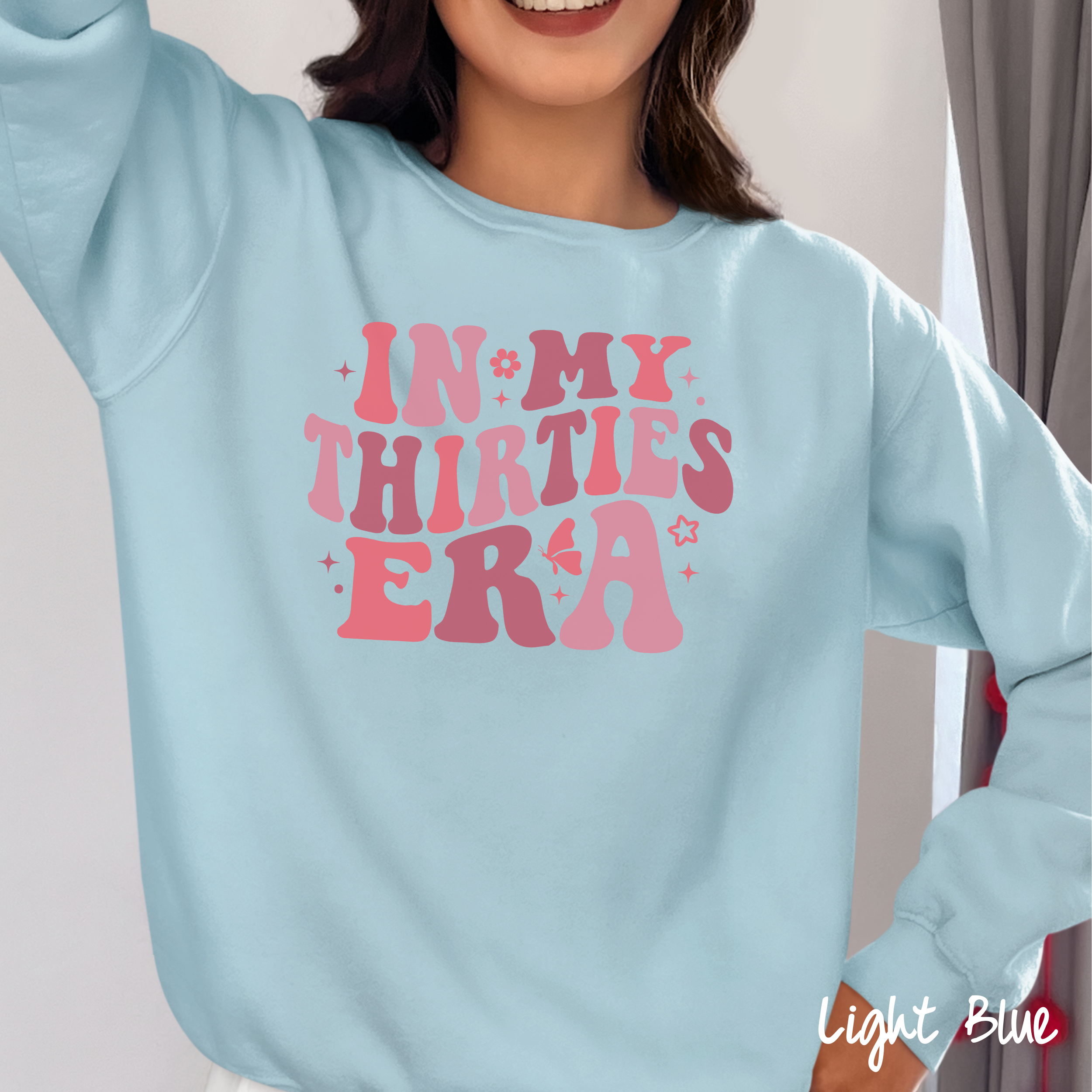 In My Thirties Era Sweater, Birthday Girl Sweatshirt, 30th Birthday Sweater, In My Custom Era Sweatshirt, Thirtieth Birthday, 30th Birthday Sweater