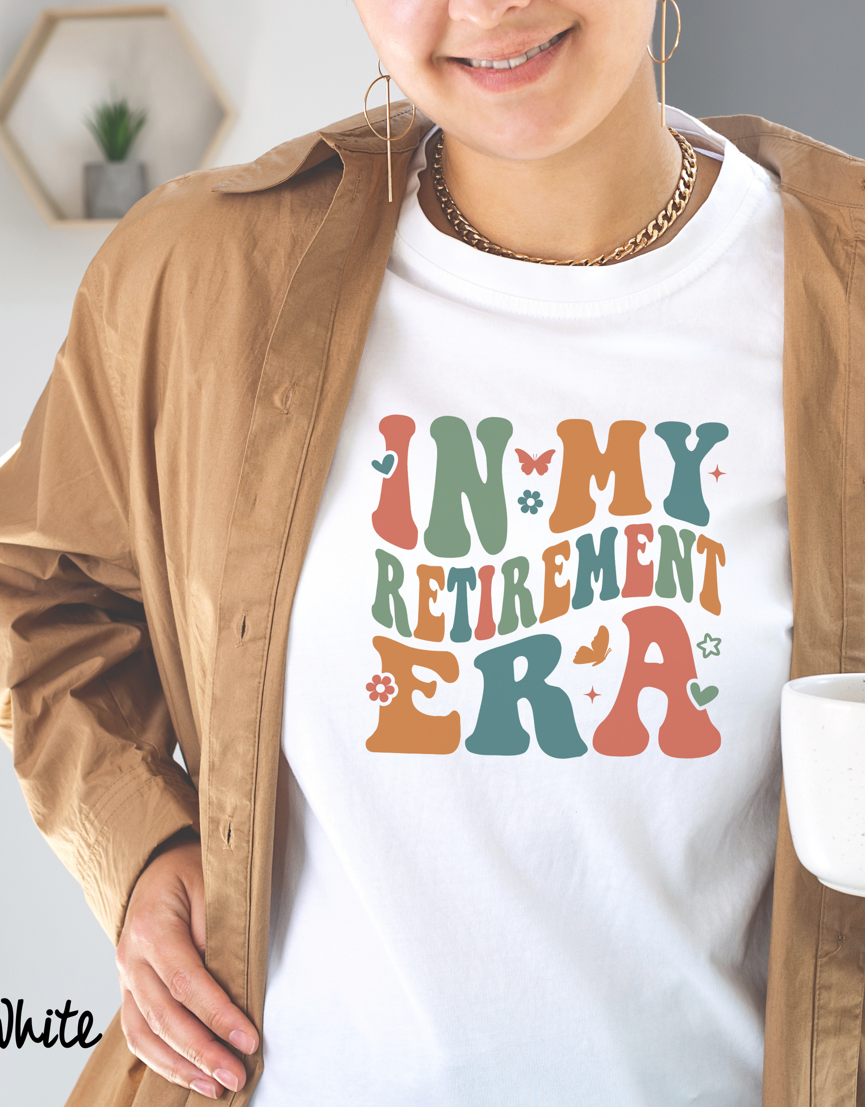 In My Retirement Era Shirt, Retirement Gifts Women, Nurse Retirement Gift, Teacher Retirement Shirt