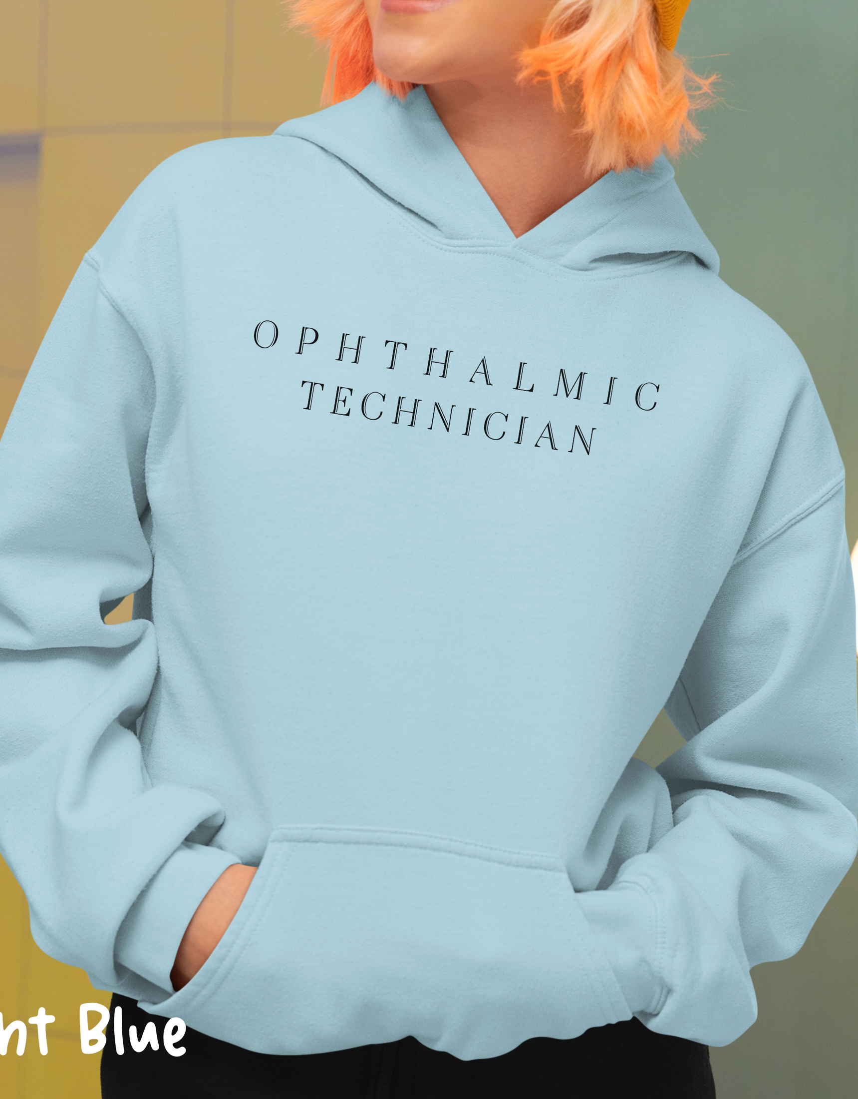 Ophthalmic Technician Hoodie, Ophthalmic Tech Hoodie, Optometry Student Hoodie, Future Optometrist Crewneck