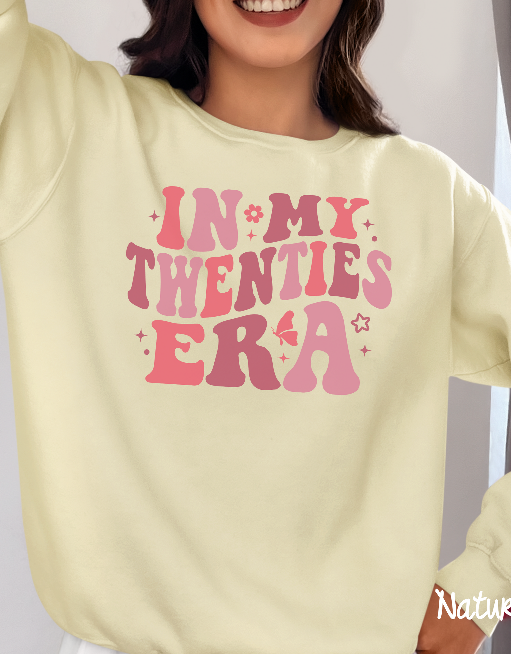 20th Birthday Sweatshirt, In My Twenties Era Sweatshirt, Twentieth Birthday, 20th Birthday Gift For Her, Funny Birthday Shirt