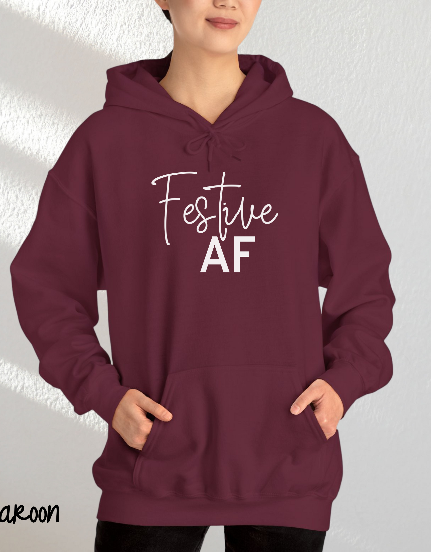 Festive AF Christmas Hoodies & Sweaters for Women  Perfect Holiday Gifts