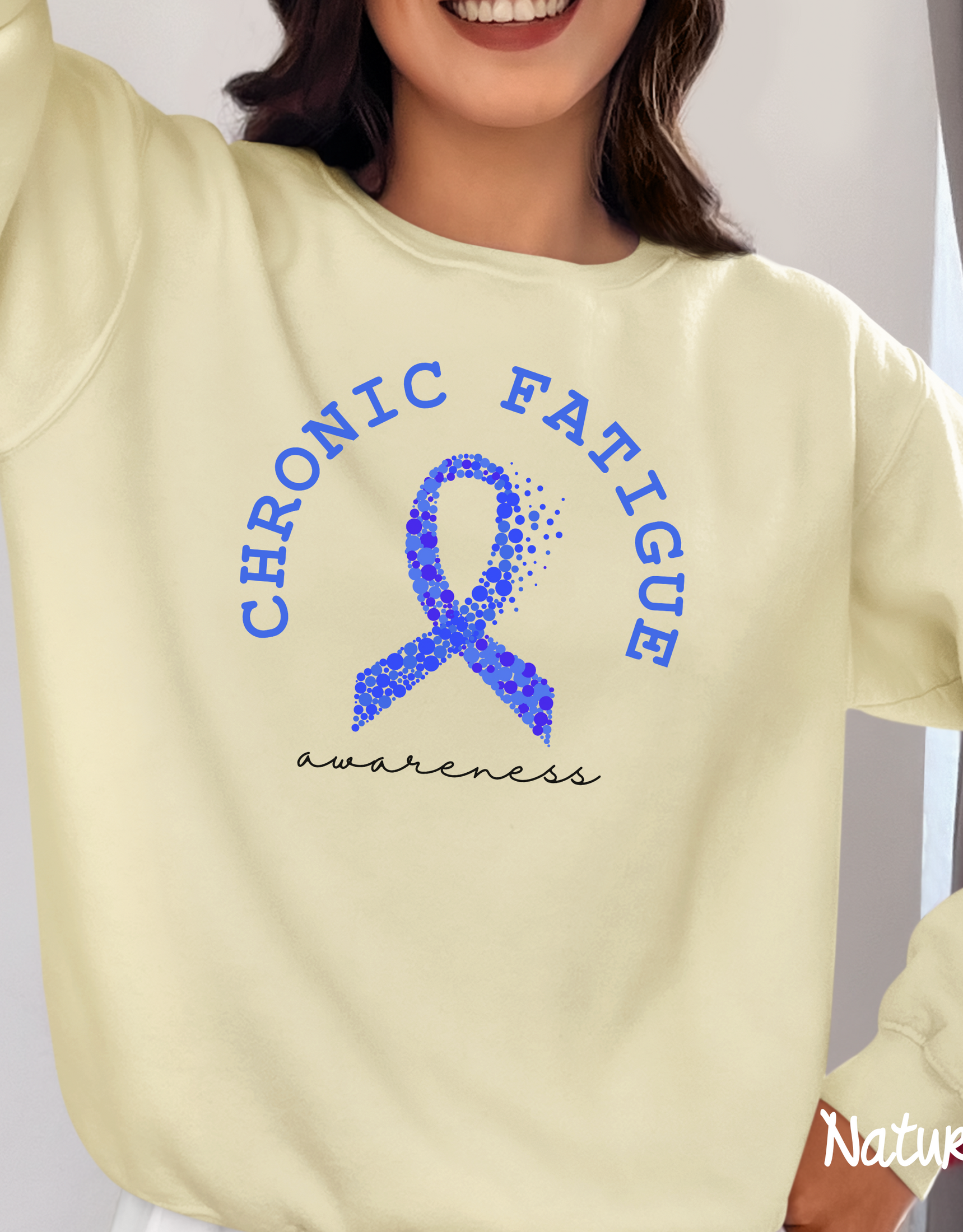 CFS Awareness Sweater, Chronic Fatigue Syndrome, Myalgic Encephalomyelitis, Chronic Fatigue Sweater, Chronic Fatigue Awareness