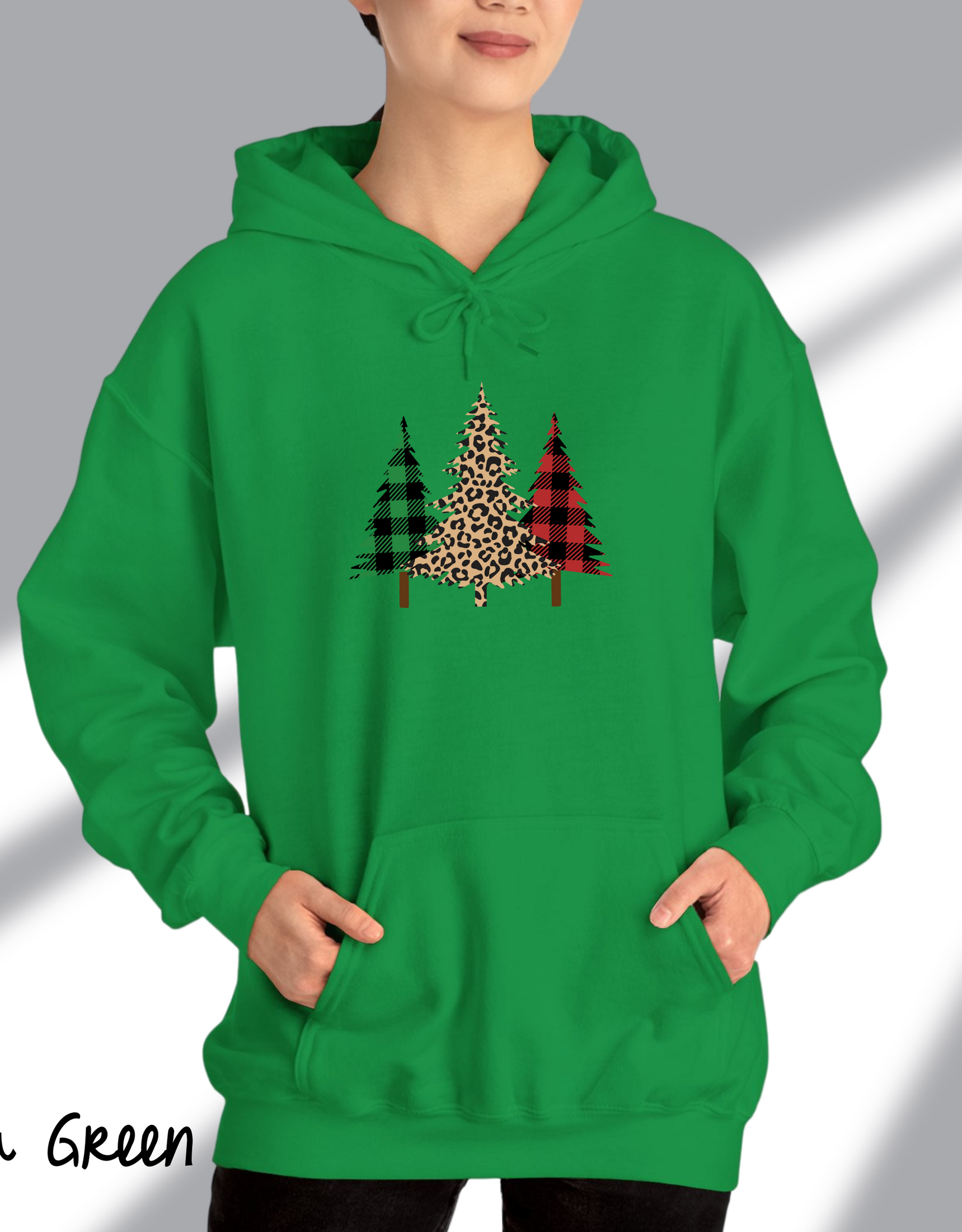 Christmas Trees Women's Hoodie Perfect Holiday Gift and Festive Wear