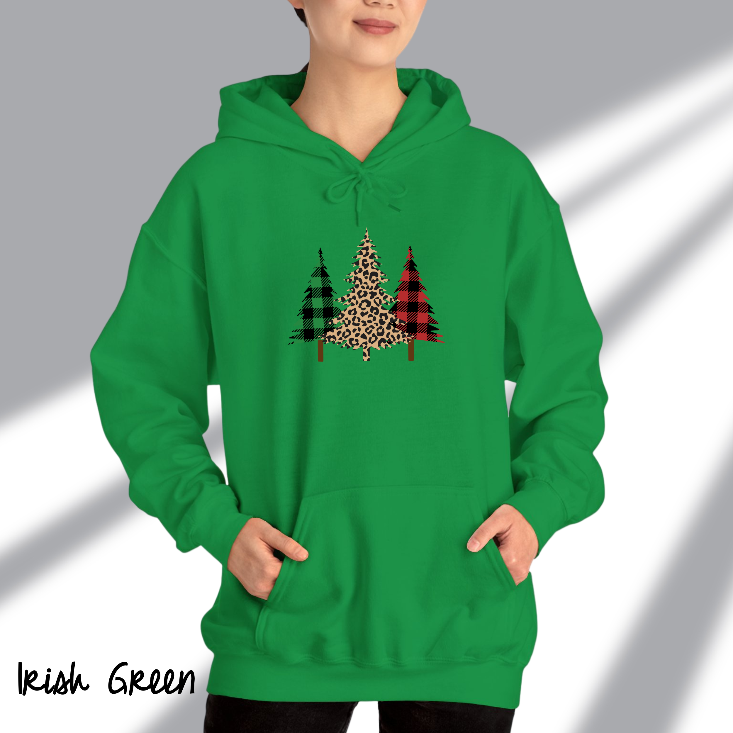 Christmas Trees Women's Hoodie Perfect Holiday Gift and Festive Wear