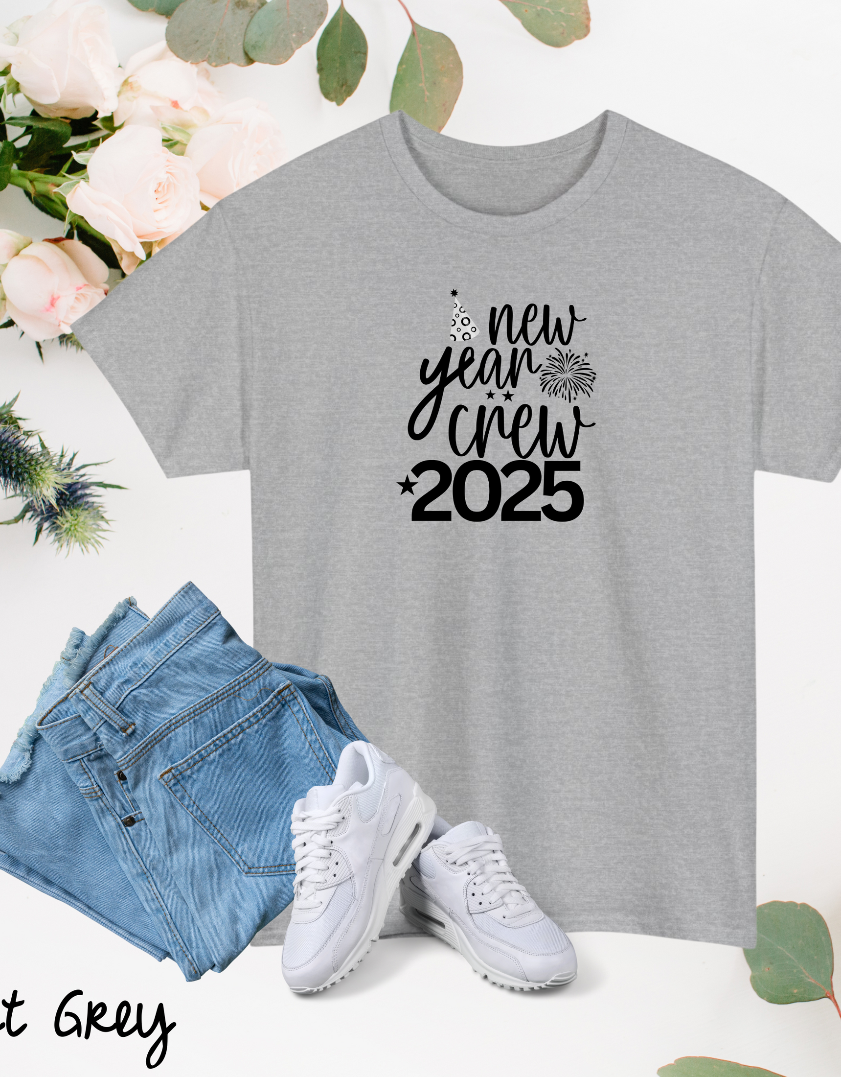 New Year Crew Tshirts, Family Matching Tees, New Year Eve Party Shirts