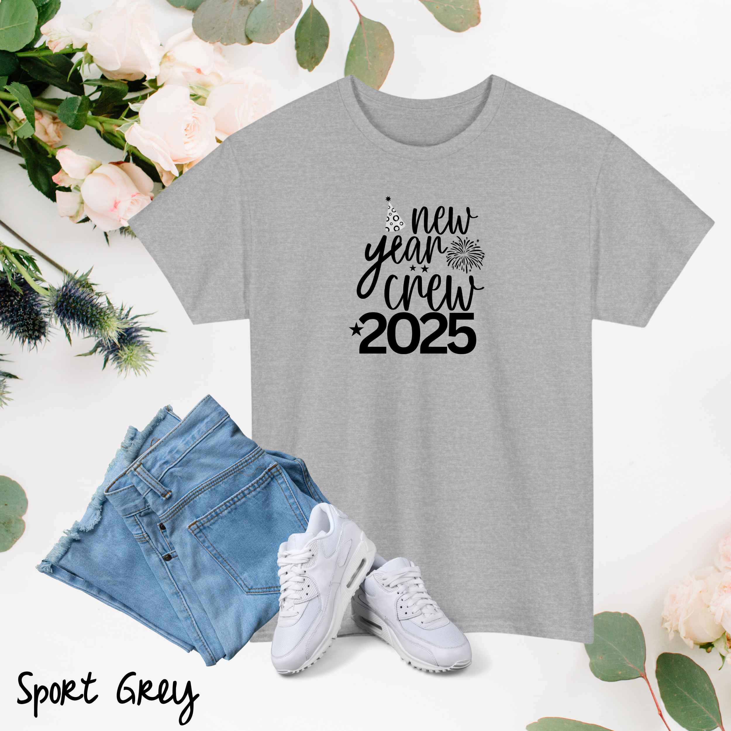 New Year Crew Tshirts, Family Matching Tees, New Year Eve Party Shirts