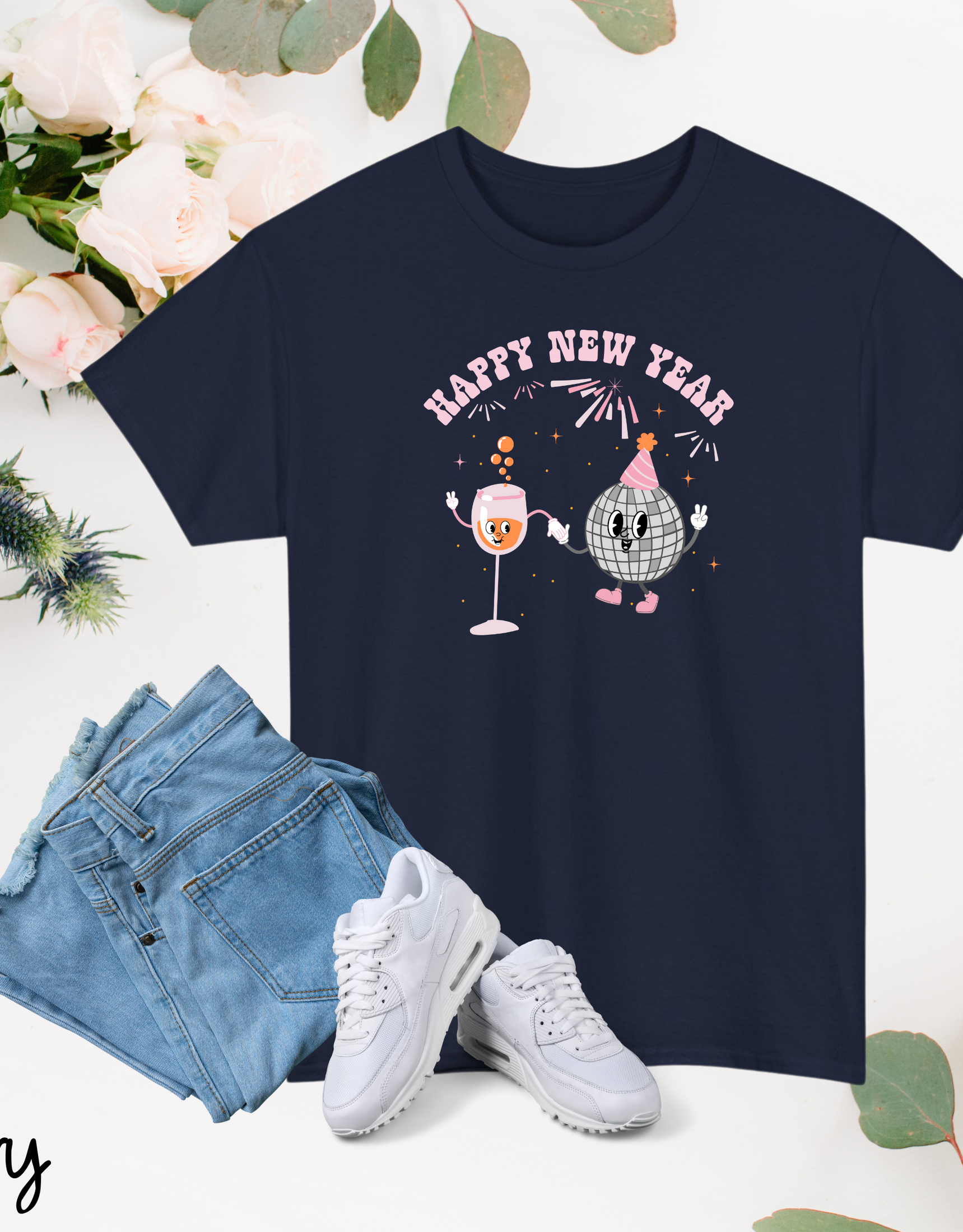 New Year Eve Celebration Tees, Happy New Year TShirts, NY Family Function Shirts