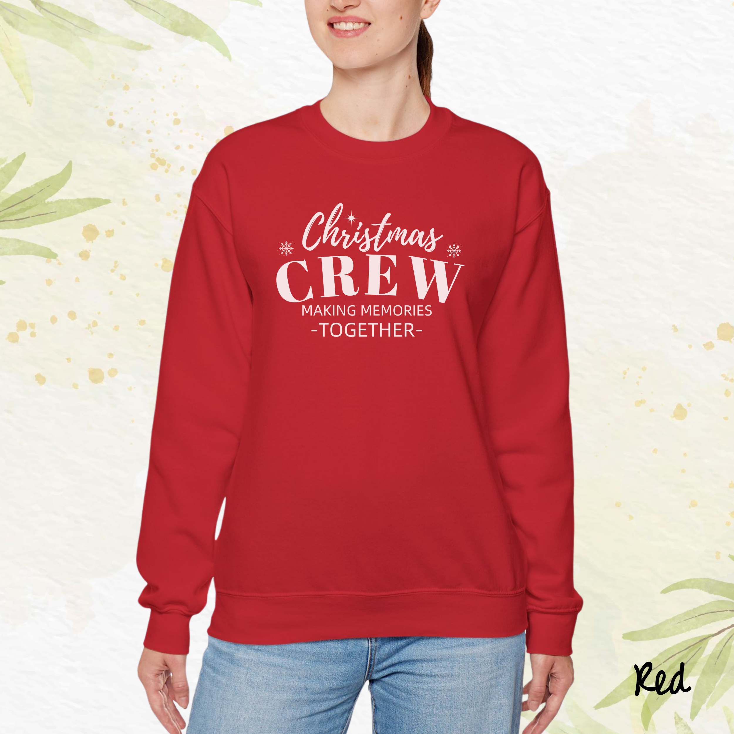 Christmas Crew Sweatshirt, Making Memories Together, Matching Christmas Shirt, Matching Family Tee