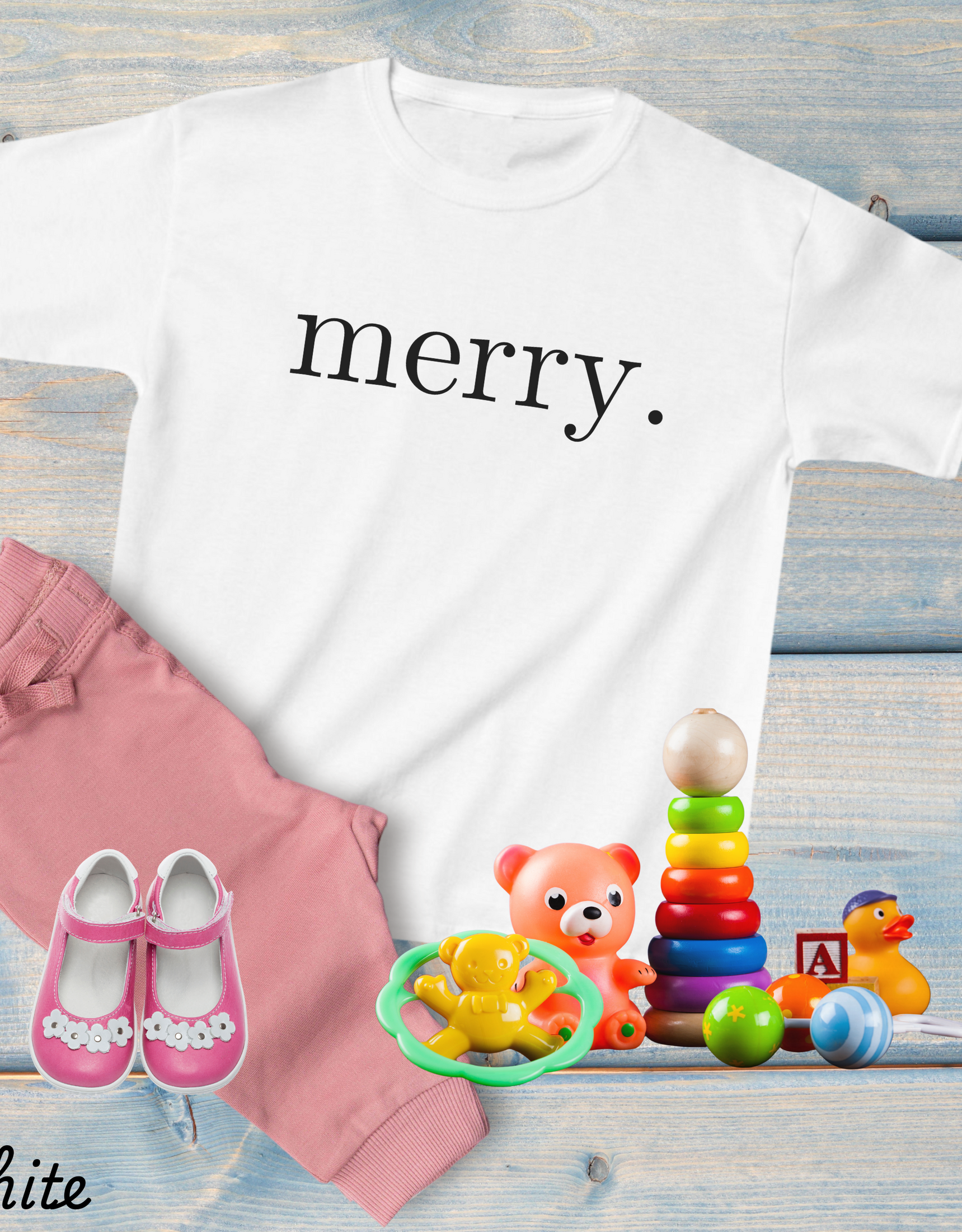 Merry Christmas Shirts For Kids, Minimal Christmas Shirts, Kids Clothing, Xmas Gift