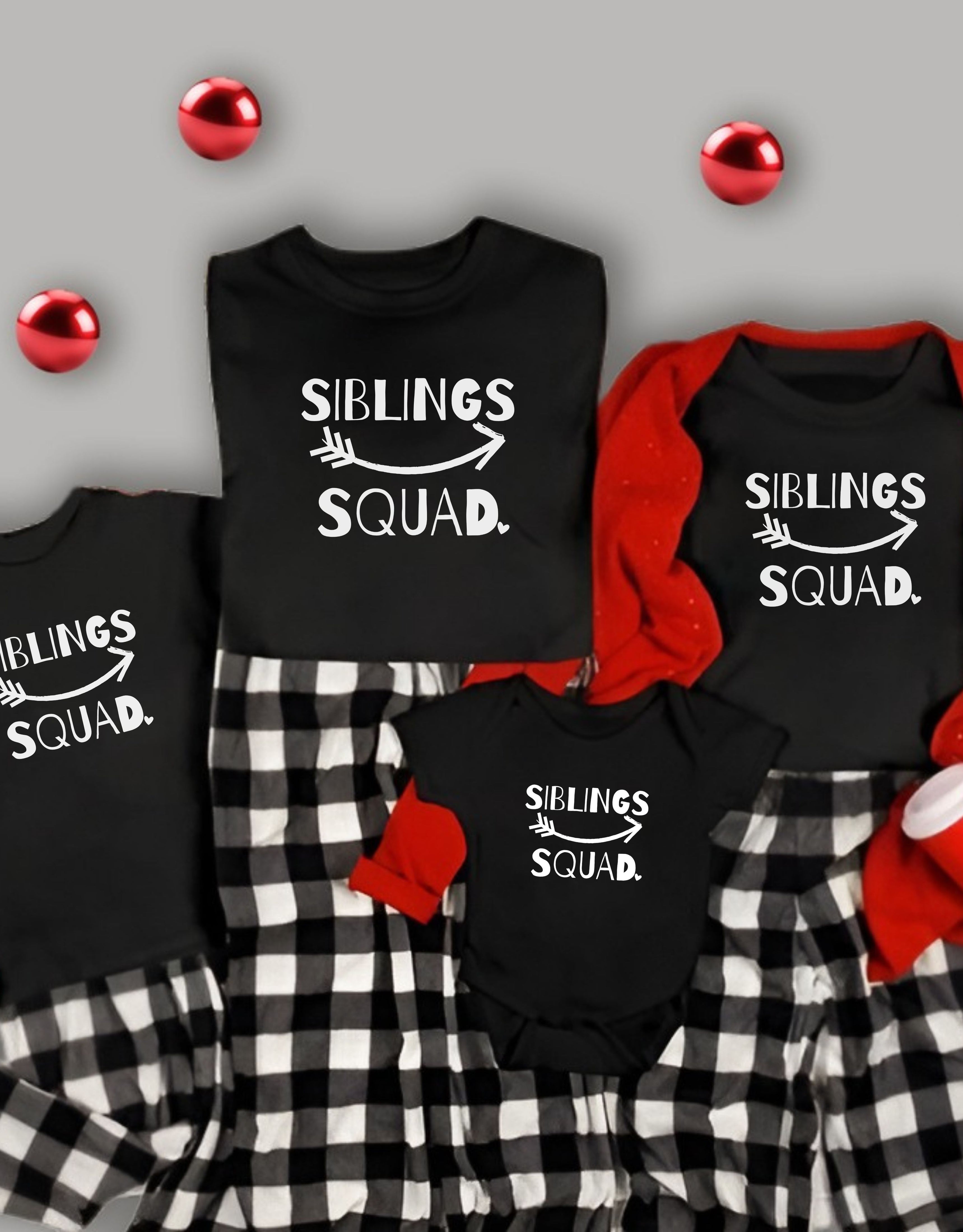 Sibling Squad Shirt, Birthday Squad, Big Brother Shirt, Big Sister Shirt, Sister Brother Shirt, Matching Siblings Shirts