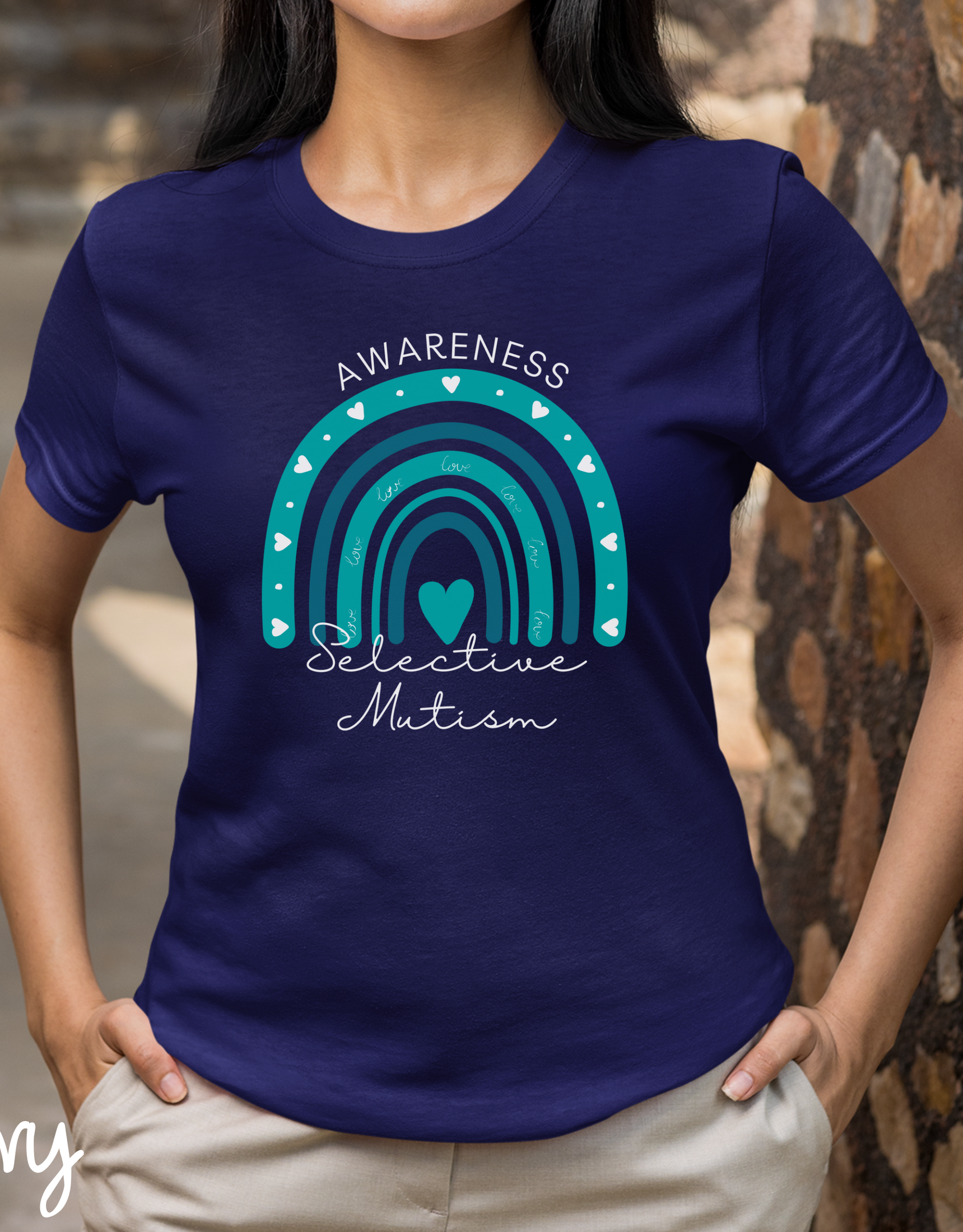 Selective Mutism Awareness T-Shirt, Selective Mutism Warrior, Support Tee, Teal Ribbon Support, Selective Mutism Mom, Awareness Shirt