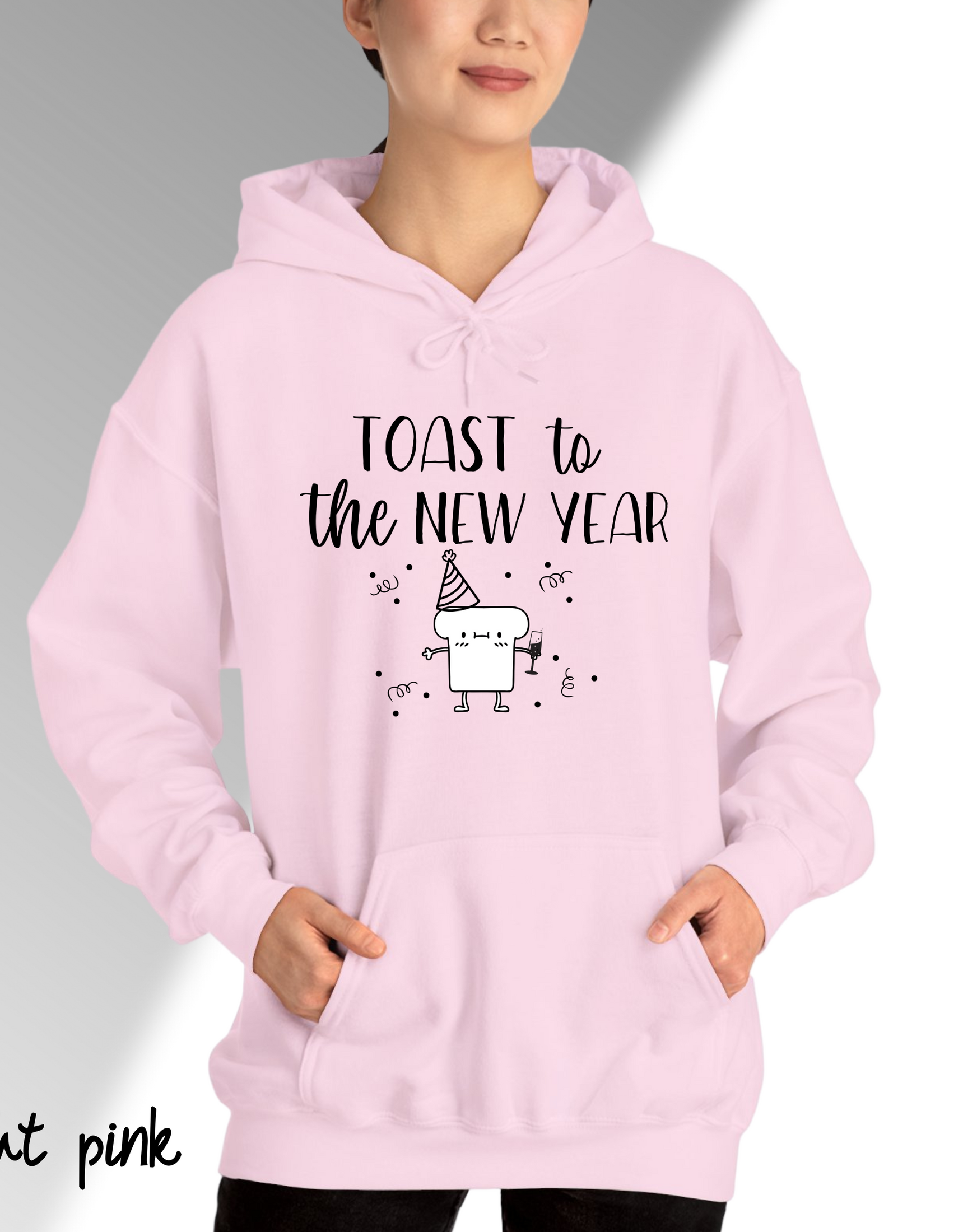 Toast to the New Year Jumpers, Funny New Year Hoodies, Friends Hoodies For New Year  Eve Party