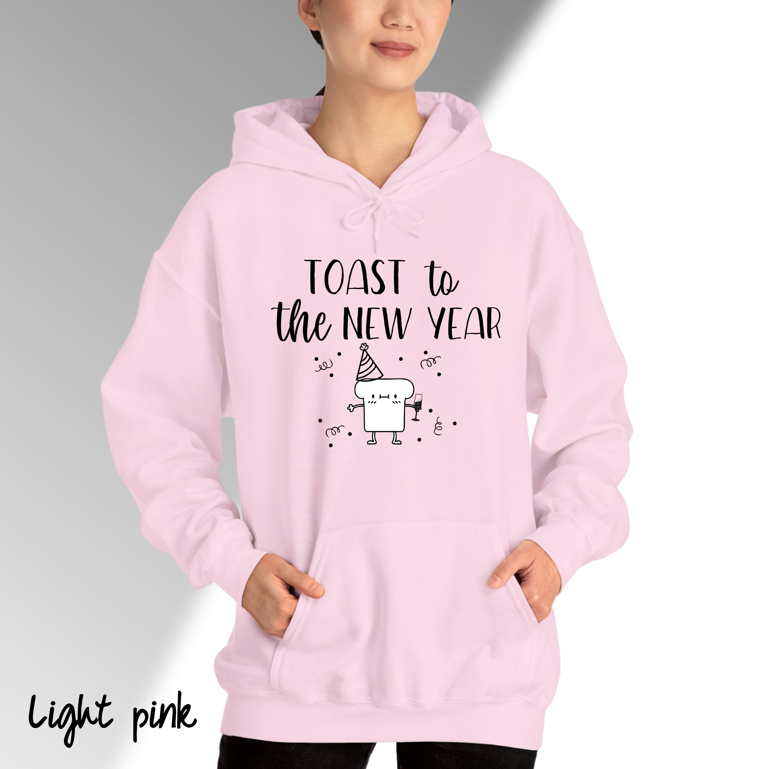 Toast to the New Year Jumpers, Funny New Year Hoodies, Friends Hoodies For New Year  Eve Party