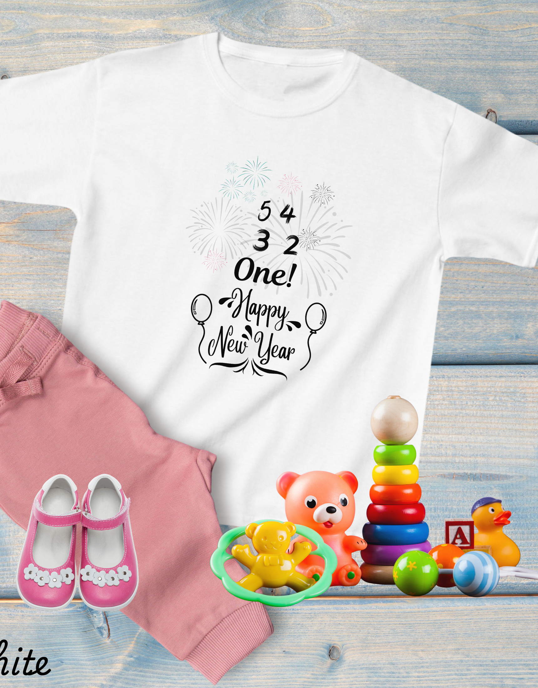 Countdown New Year Eve Shirts, New Year Party Tshirts For Kids And Toddlers