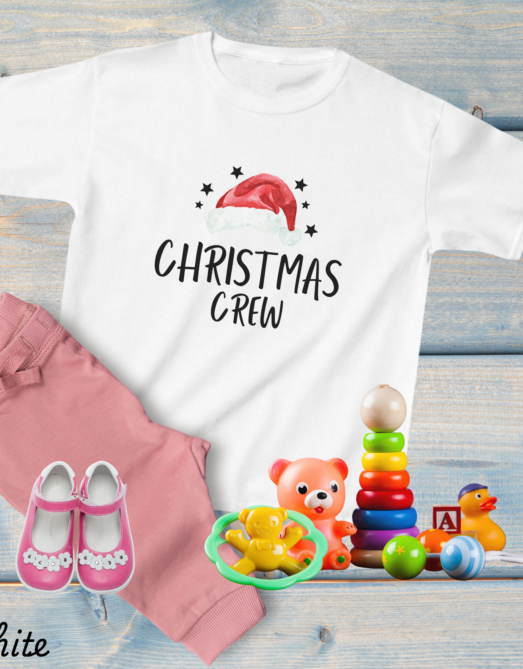 Christmas Crew Shirts For Kids, Christmas Party Wear, Cute Kids Tshirts, Gift Tees