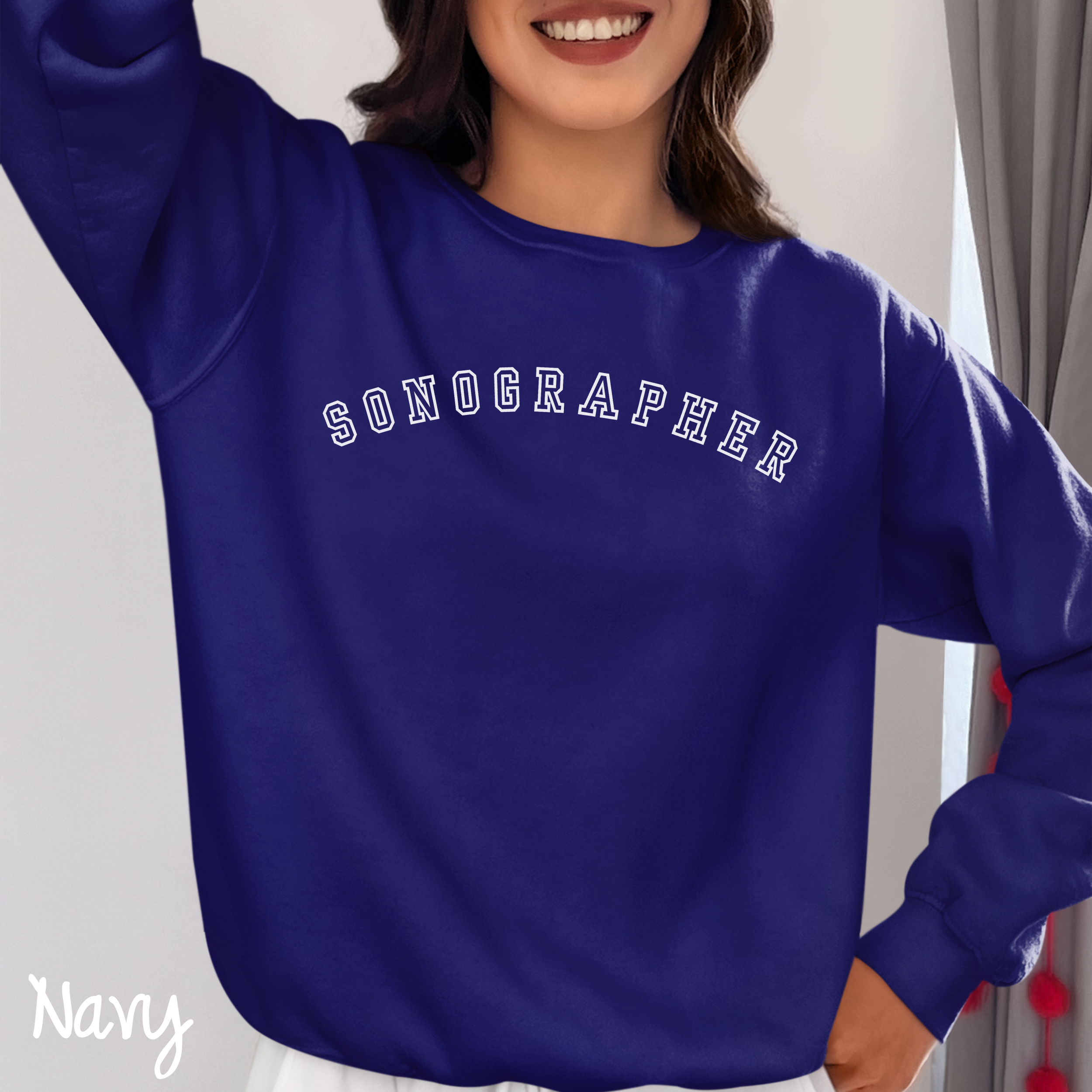 Sonographer Sweatshirt, Ultrasound Technician Crewneck, Graduation gift for Ultrasound Tech, New Grad Cardiac Sonographer Gift, RDMS Gift