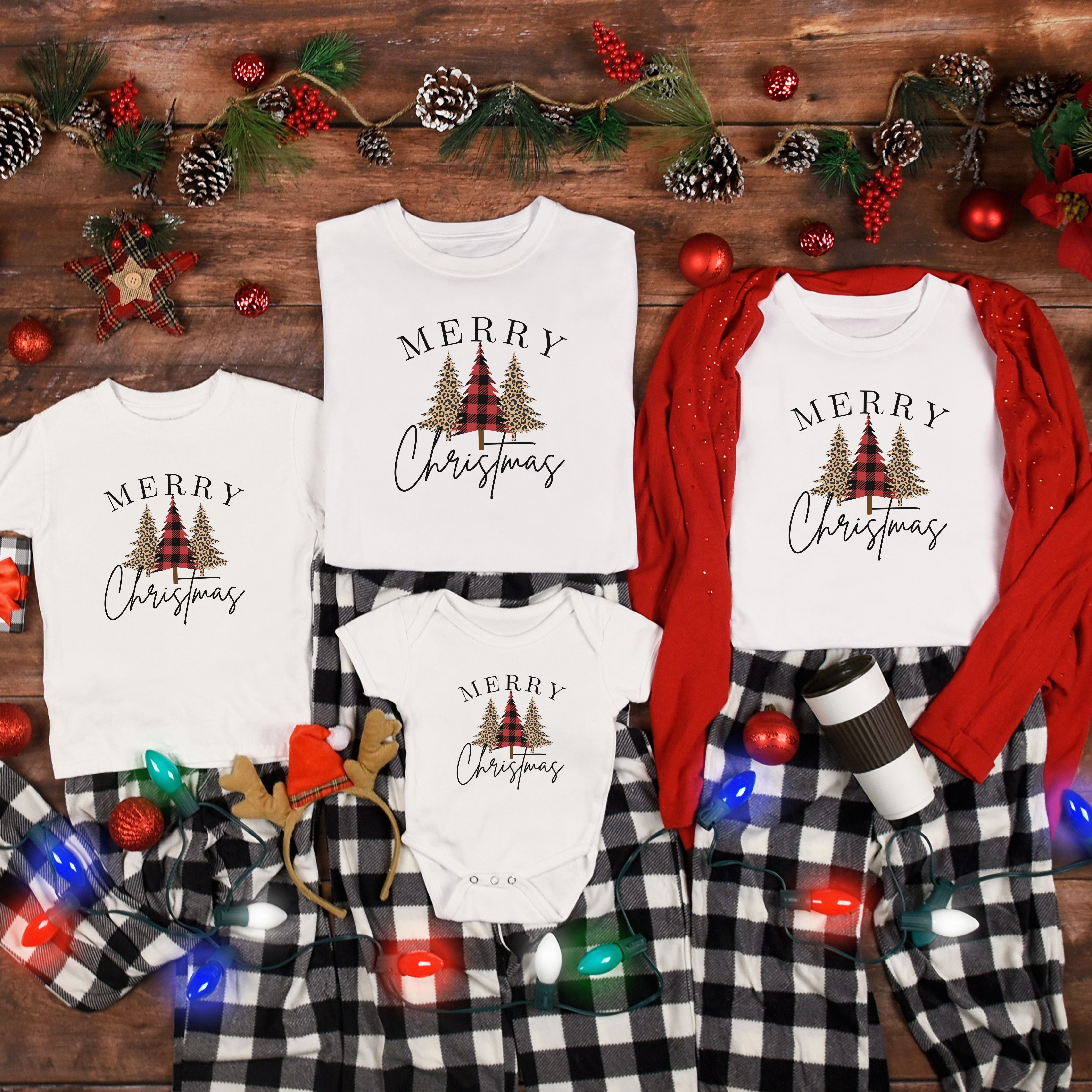 Merry Christmas Matching Tees, Xmas Group Shirts, Merry Christmas Shirts For Family, Christmas Family Matching Shirt