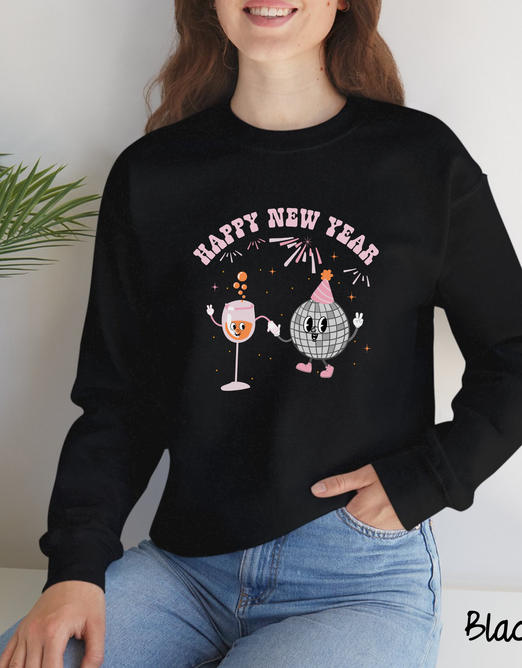 Happy New Year 2025 Sweatshirt, Merry Christmas 2024, Xmas Gift, Family Matching Sweater