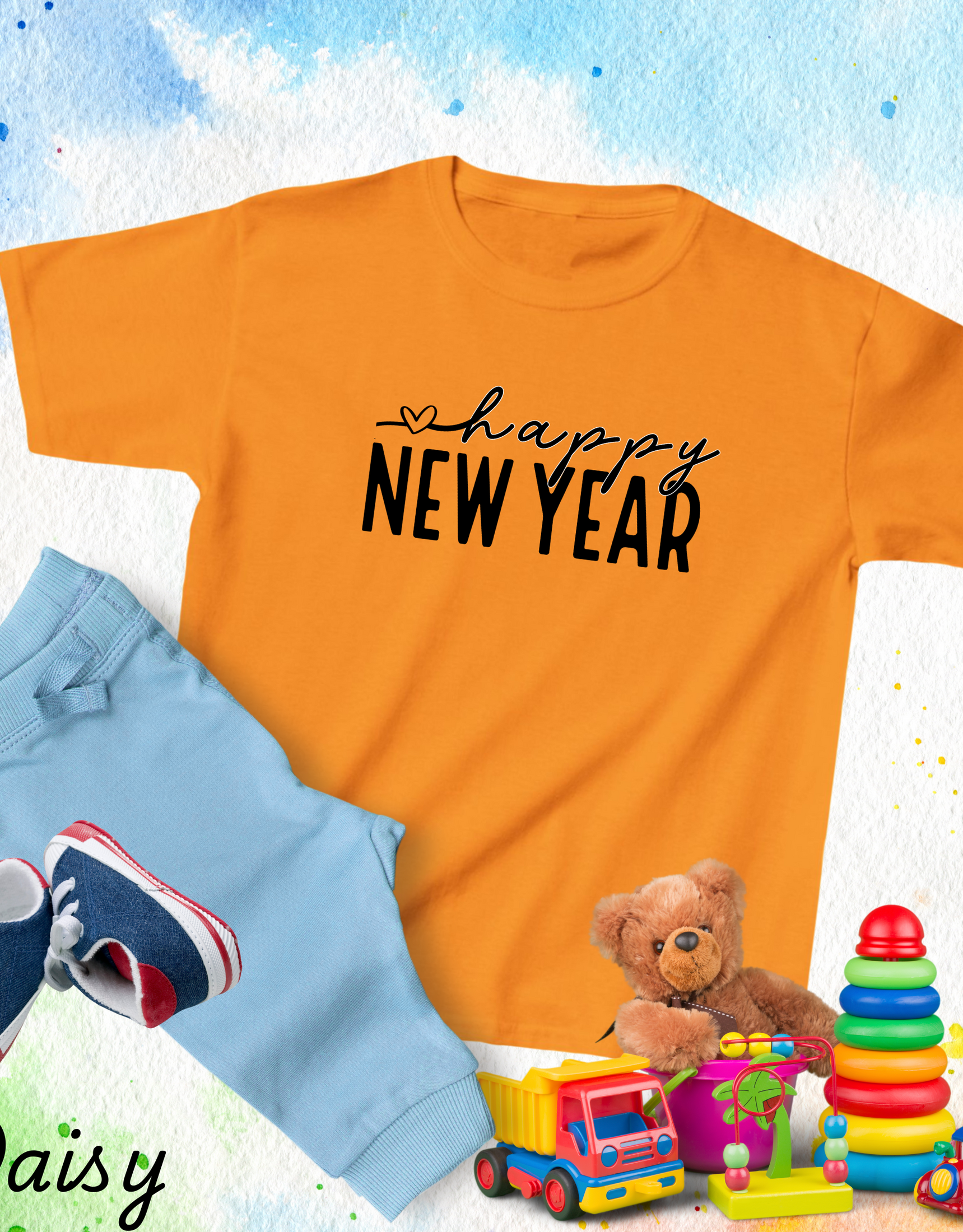 Cute Happy New Year T-Shirts, Unisex Shirts For New Year Party, Gift For Him