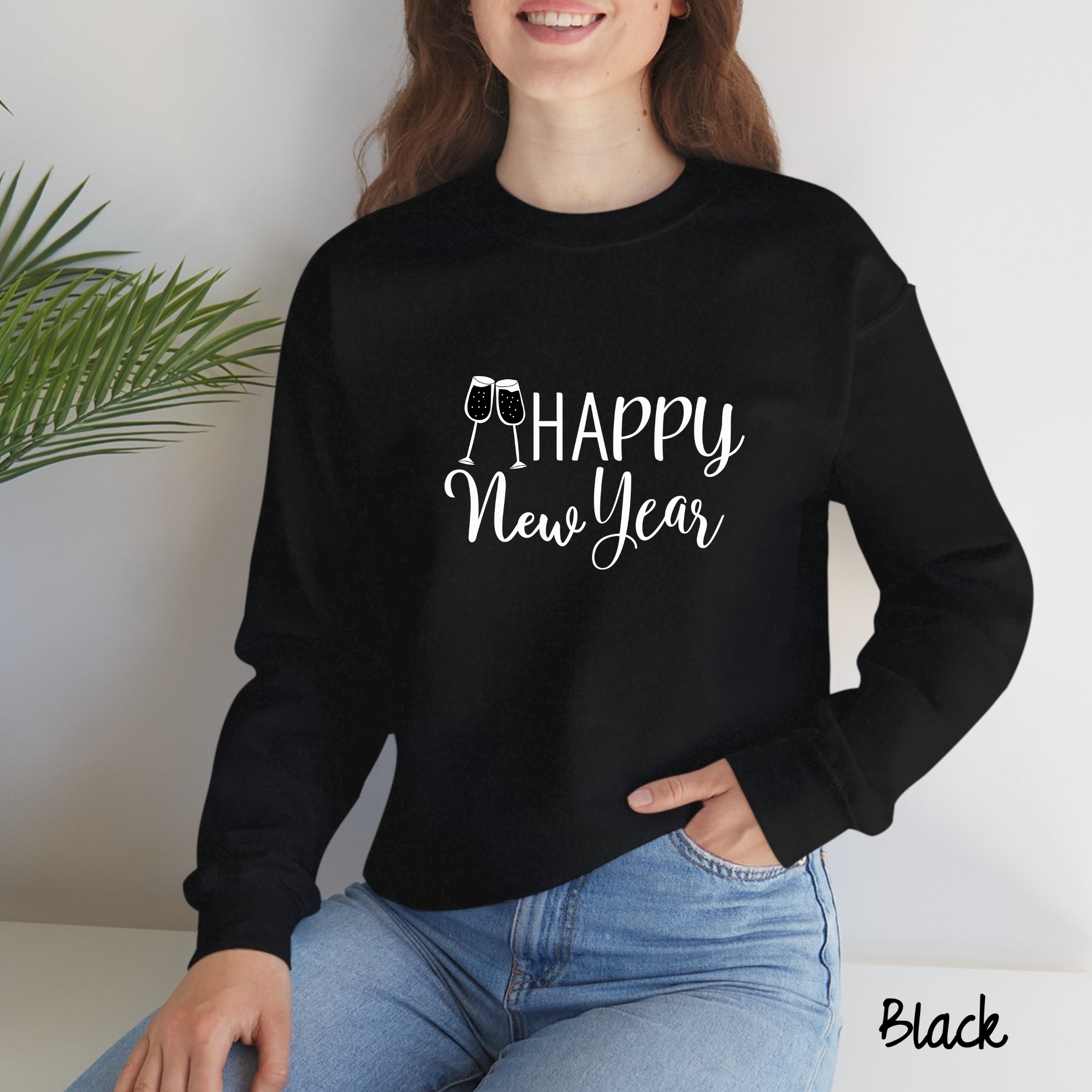 Hello 2025 Retro Merry Christmas And Happy New Year Sweatshirt, Hello 2025 Shirt, Cute New Year Party Sweater, Winter Retro Sweatshirt