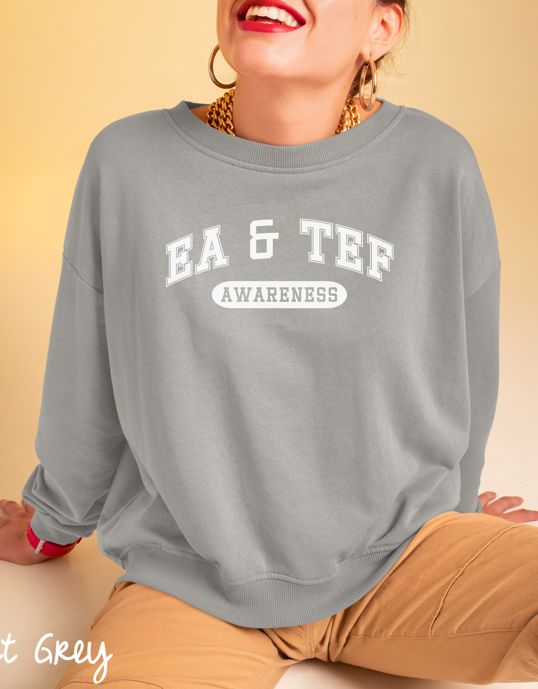 EA TEF Awareness Sweater, Esophageal Atresia/Tracheoesophageal Fistula Sweater, EA/TEF Warrior Tee, Esophageal Warrior, TEF Shirt, Esophageal Cancer