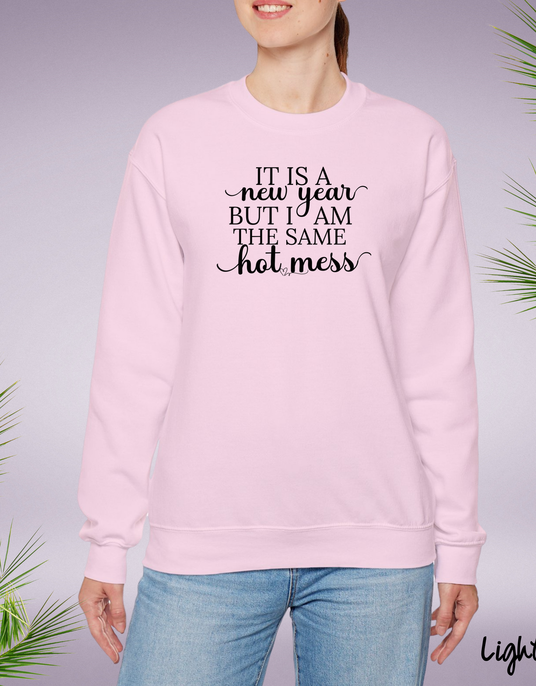 Happy New Year Sweater, Hello New Year Sweat, New Years Sweat Womens, Holiday sweater, New Year Outfit,