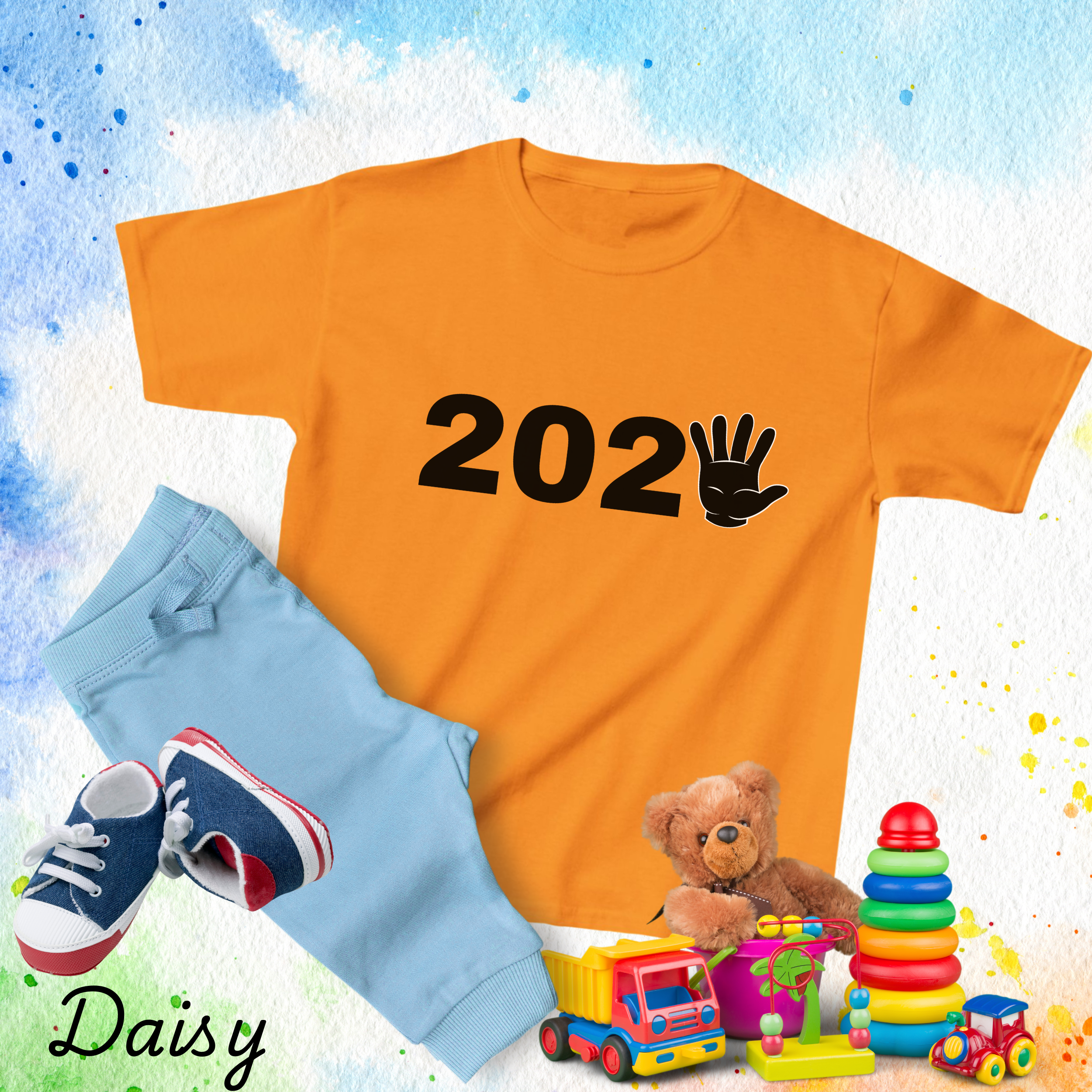 Retro 2025 Half Sleeves Shirts, Funny New Year Tshirts For Kids, Gift For Toddlers And Kids