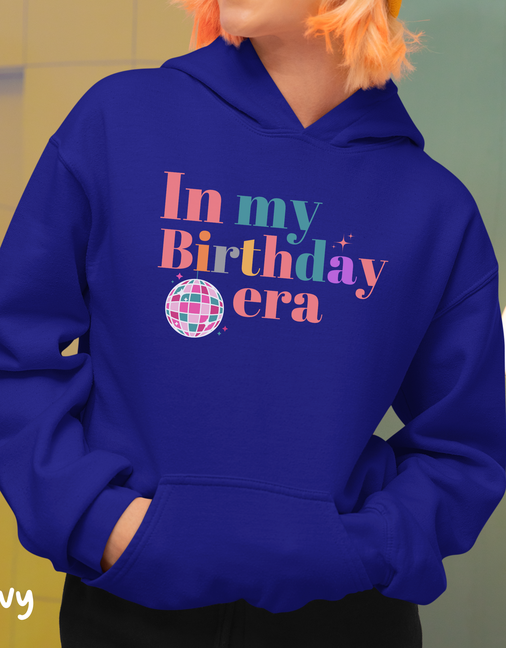 In My Birthday Era Hoodie, Birthday Girl Hoodie, Birthday Gift Hoodie, Birthday Party Hoodie, Retro Birthday Girl Hoodie, Teen Birthday Girl