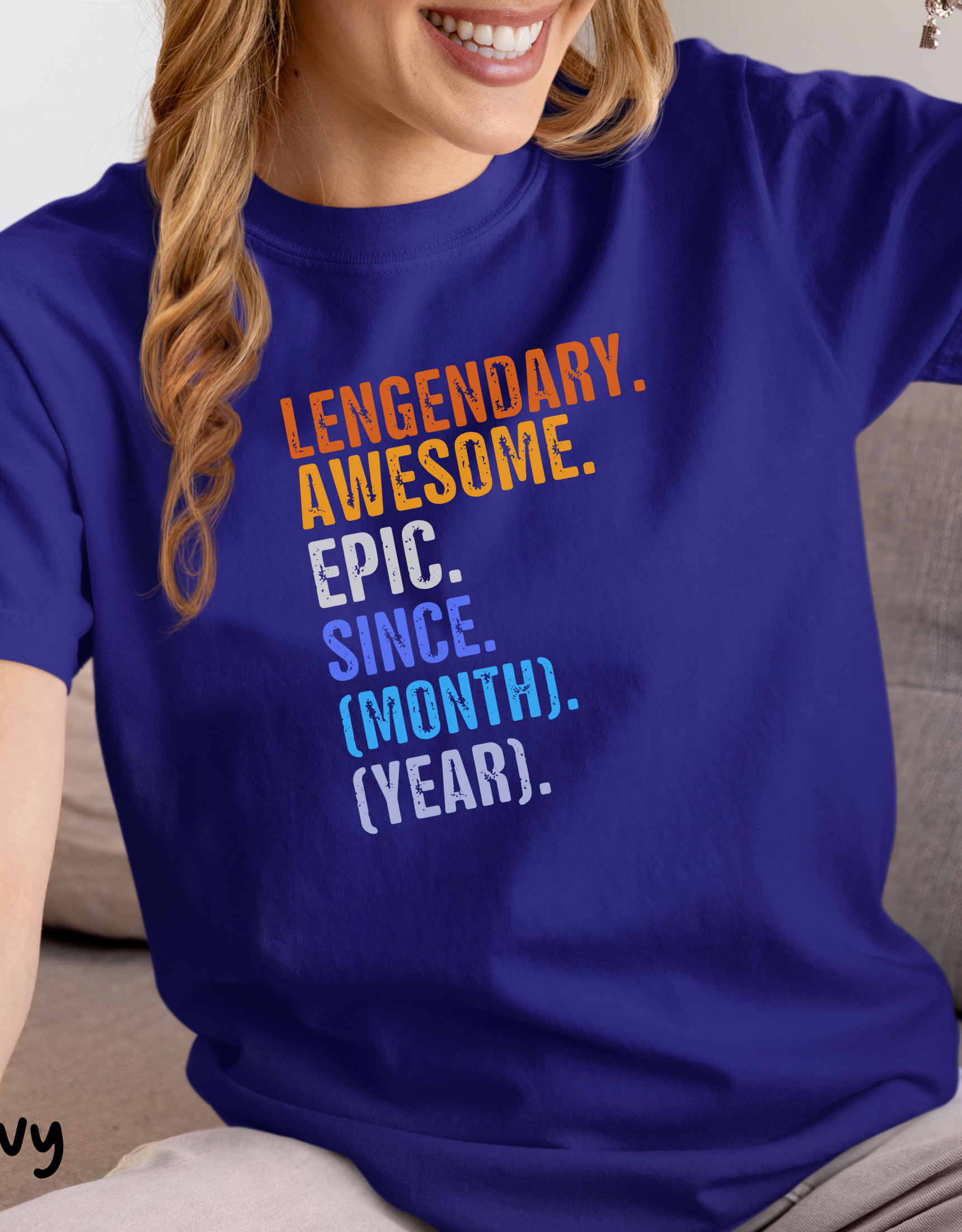 Legendary Awesome Epic Since Personalized Shirt, For Men And Women, Toddler, Youth, Custom Birthday Shirt, Custom Tshirt, Birthday Party