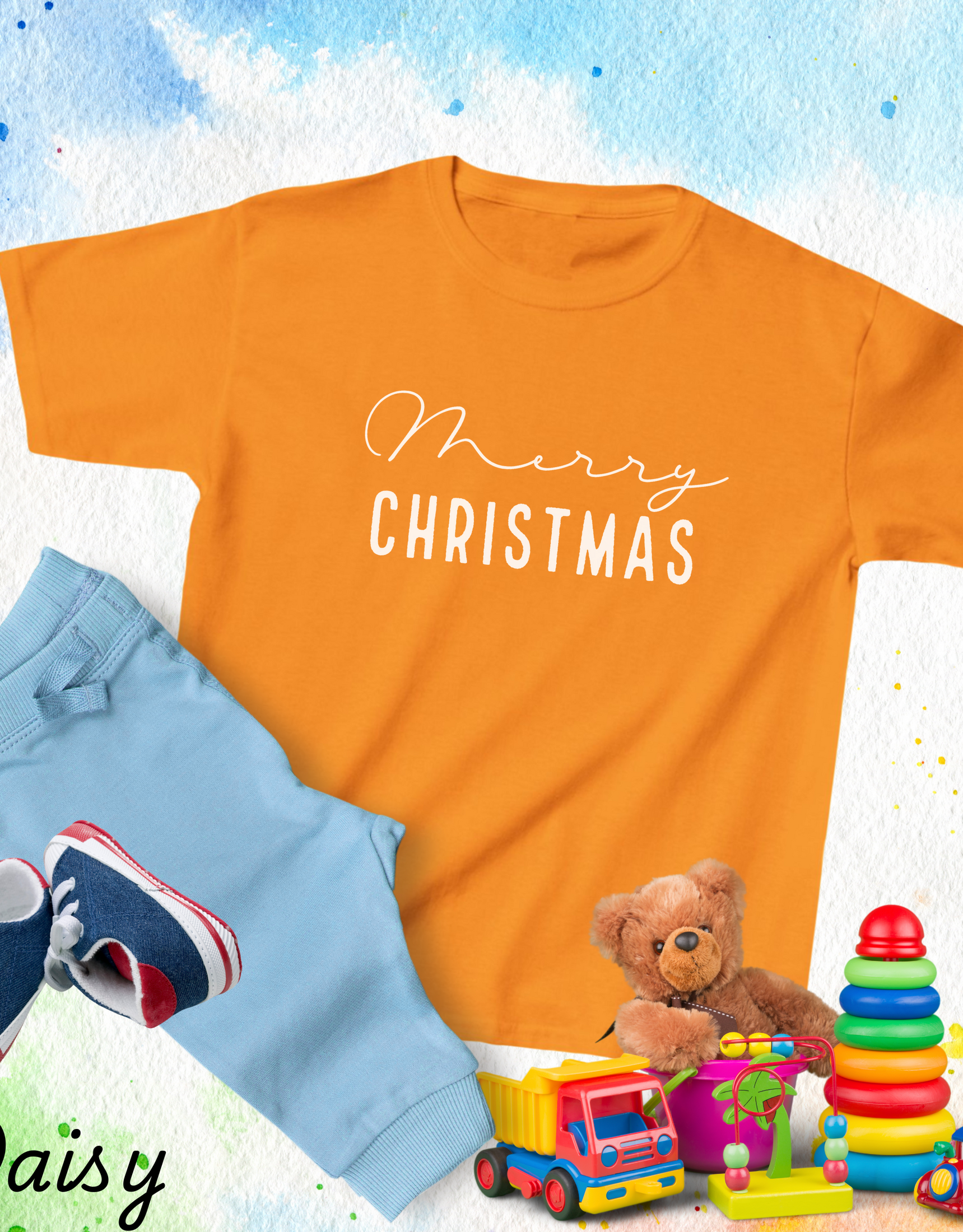 Christmas Kids Shirt, Merry Christmas Tees, Christmas Party Tshirts For Toddlers