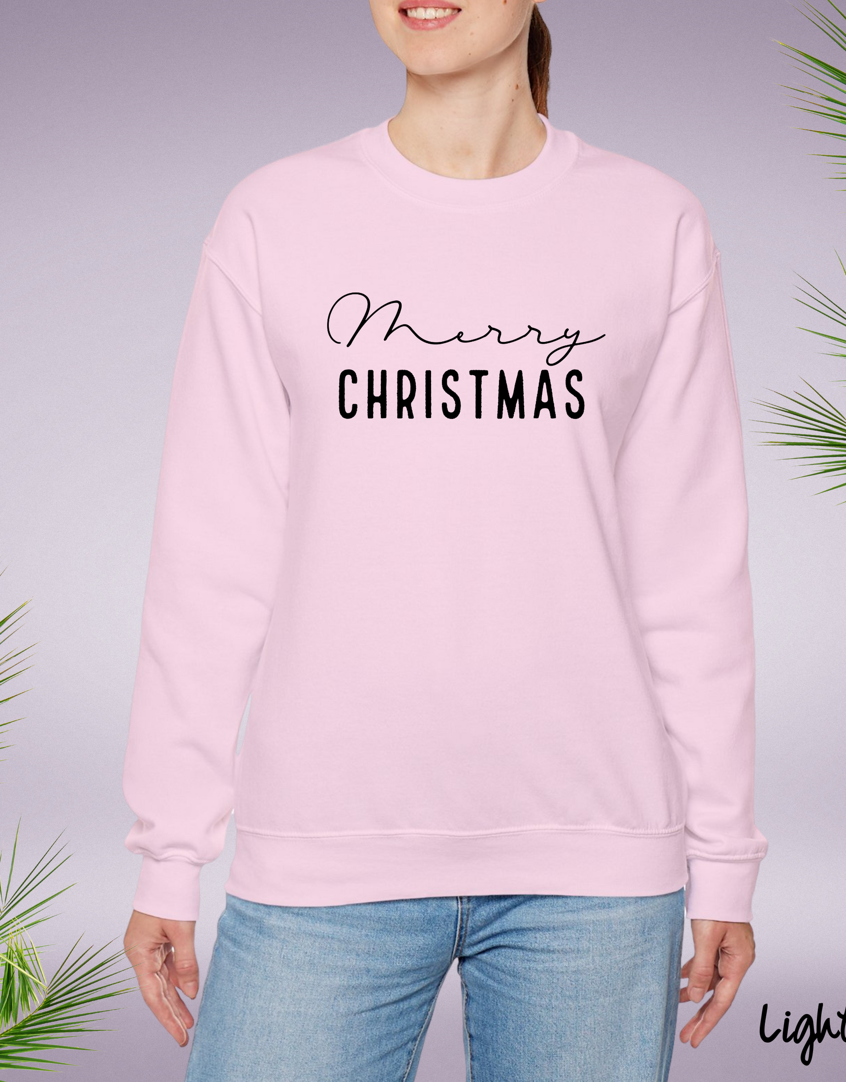 Merry Christmas Sweatshirt, Womens Christmas Shirt, Festive Holiday Sweater, Cute Christmas Gift, Christmas Shirt