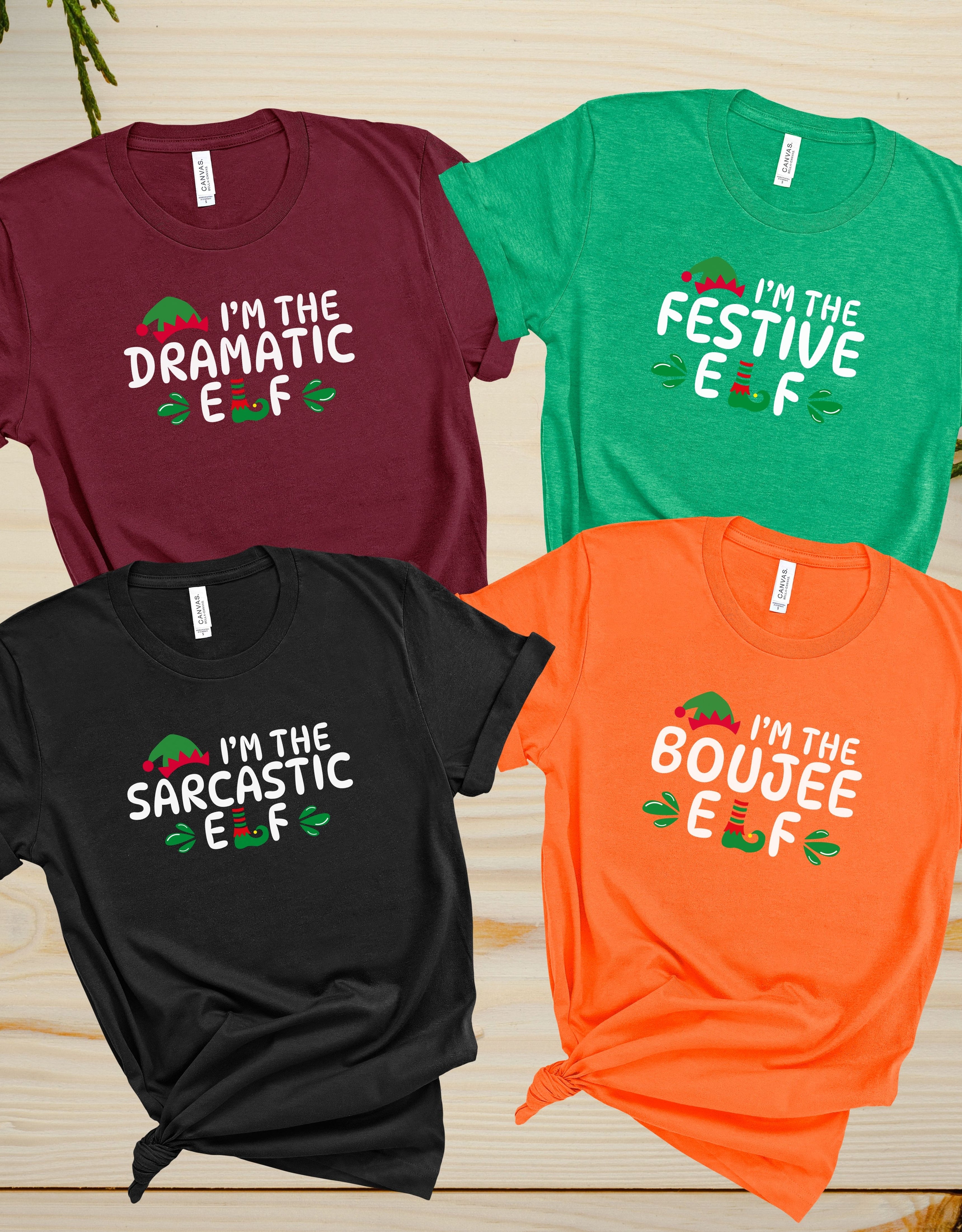 I'm The Elf Family Christmas Matching Shirt, Christmas Matching Shirt, Matching Group Shirt, Funny Christmas Tees, Custom Christmas Shirt