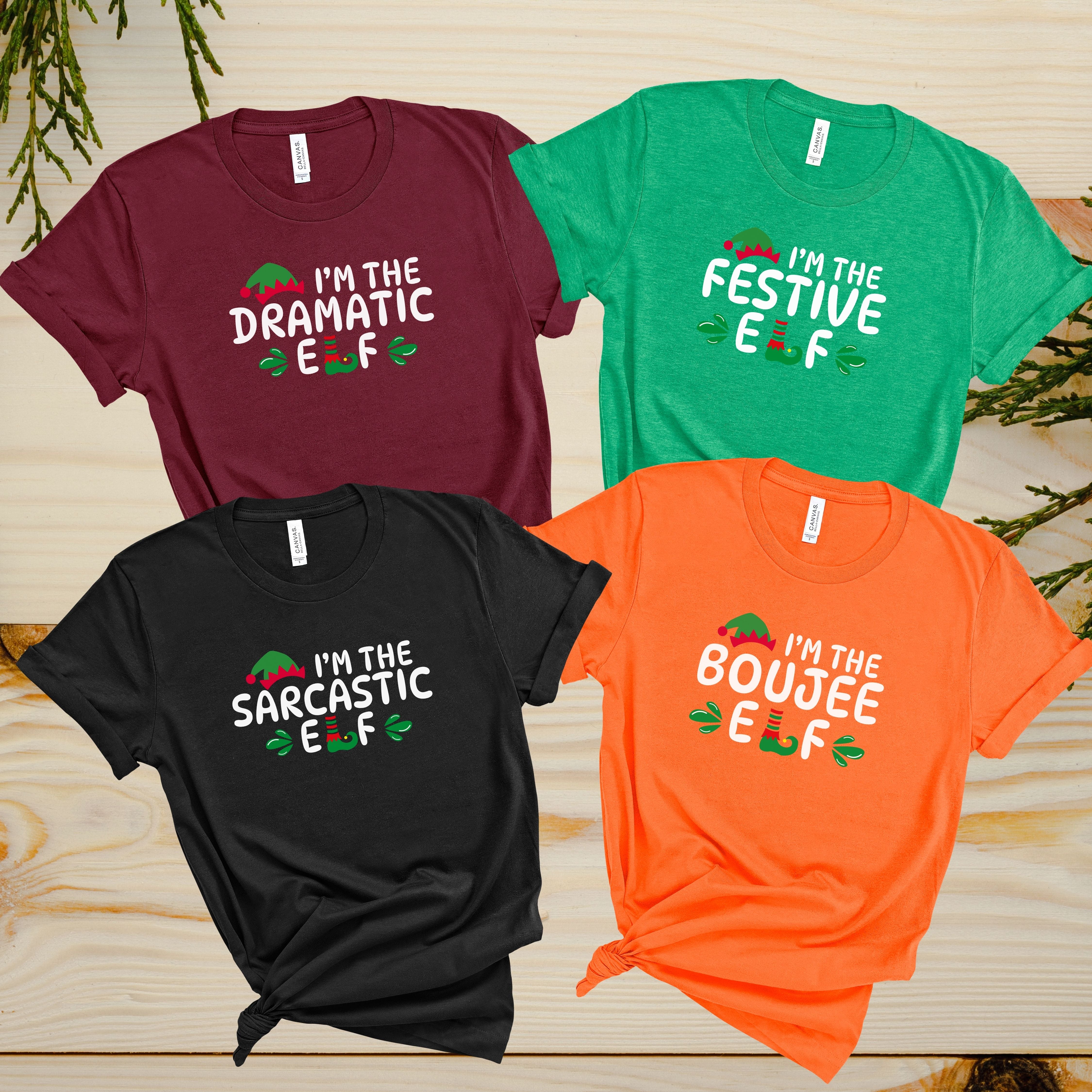 I'm The Elf Family Christmas Matching Shirt, Christmas Matching Shirt, Matching Group Shirt, Funny Christmas Tees, Custom Christmas Shirt