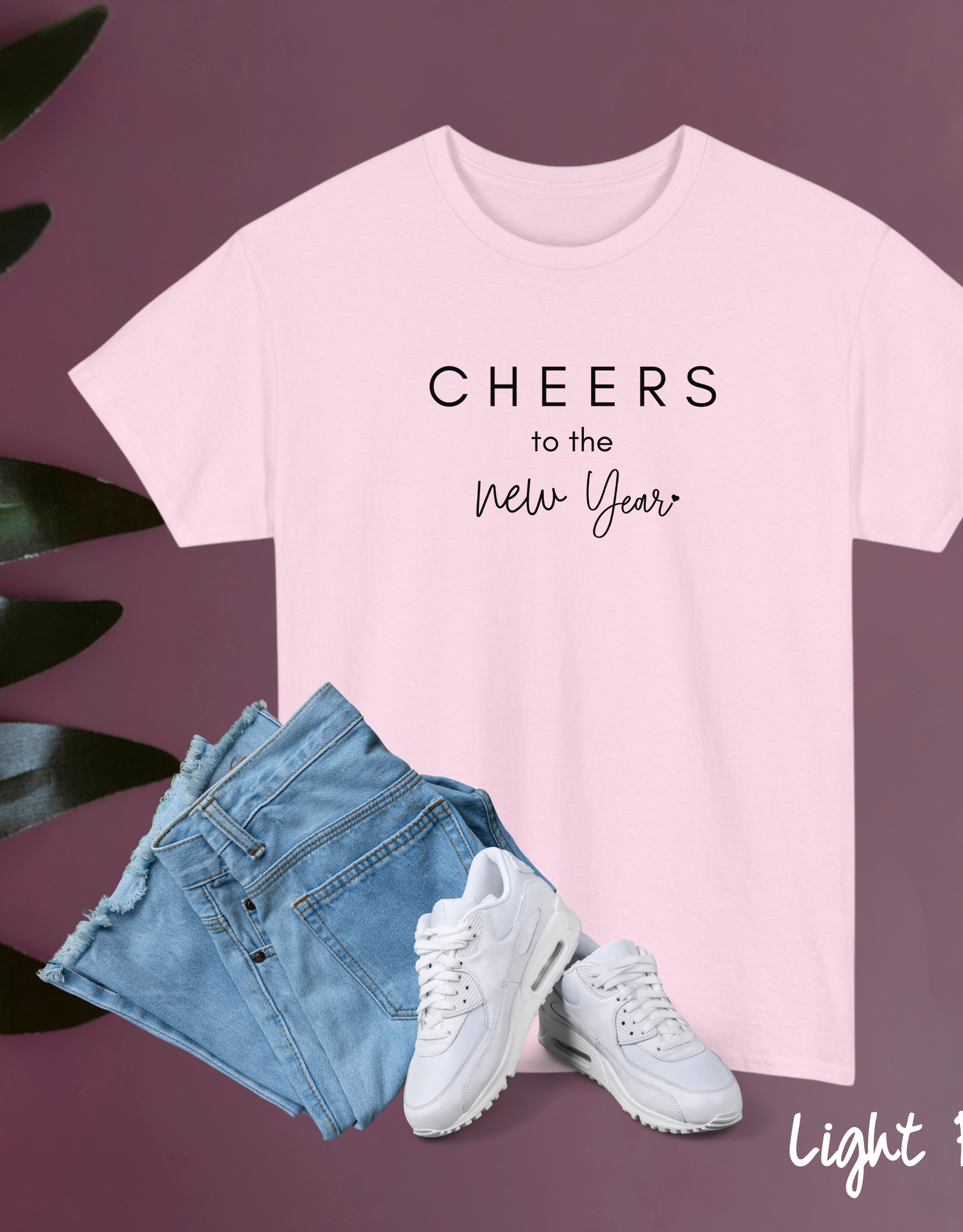 Cheers To The New Year Half Sleeves Shirts, New Year Party Tees, Gift For Her