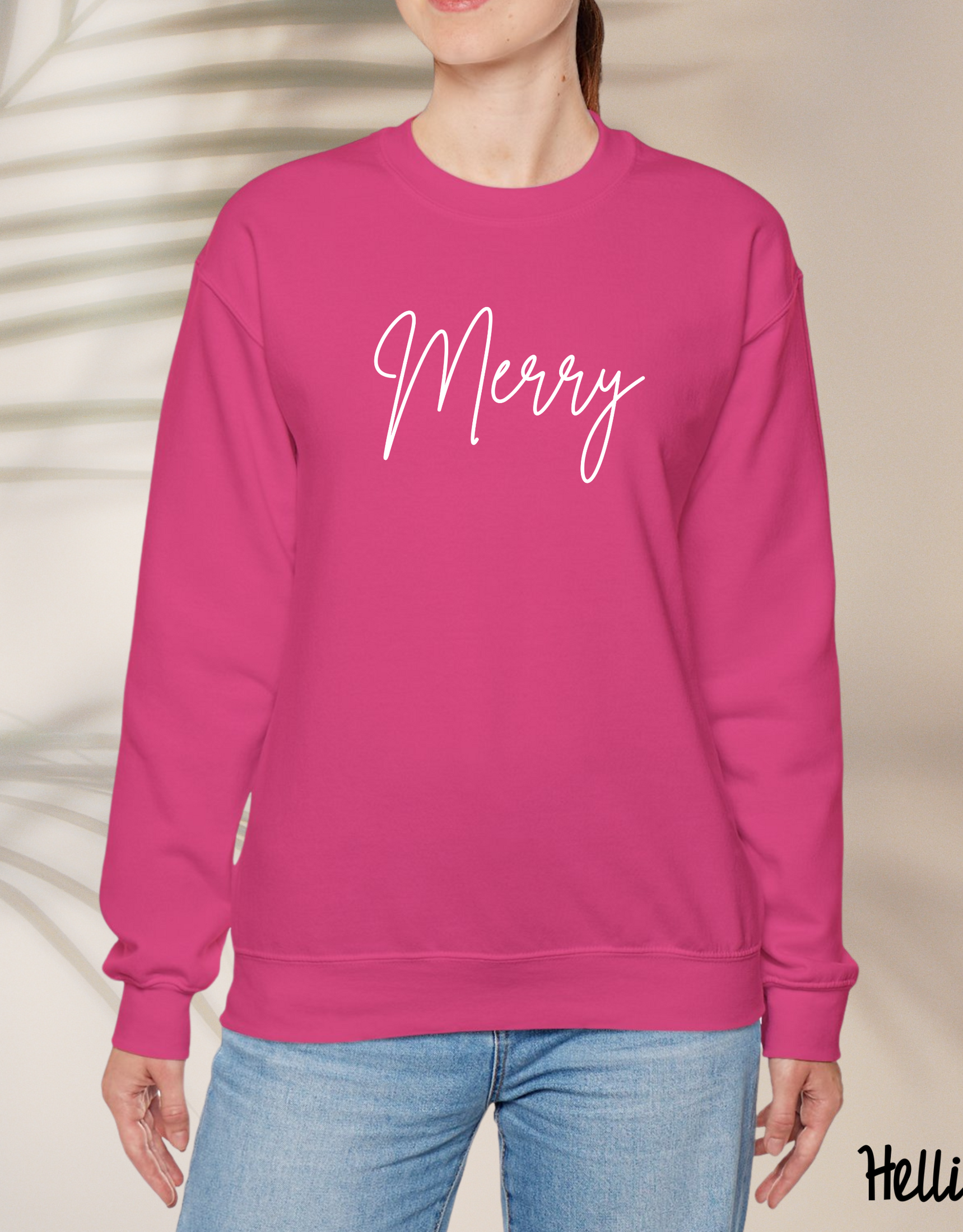 Merry Christmas Sweatshirt, Christmas Shirt for Women, Christmas Crewneck Sweatshirt