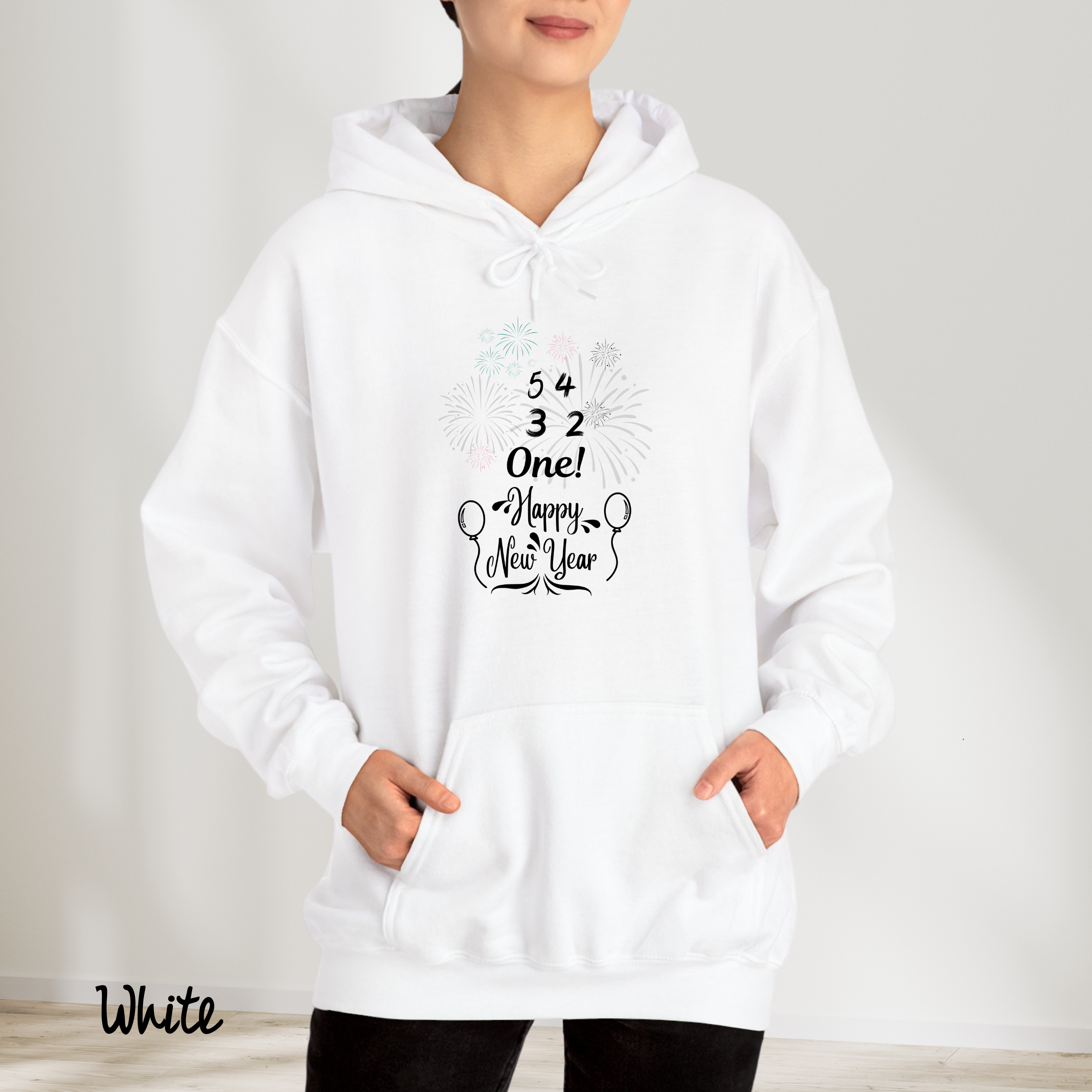 Count Down Eve Party Hoodies, New Year Unisex Hoodies, New Year Celebrations, New Year Eve